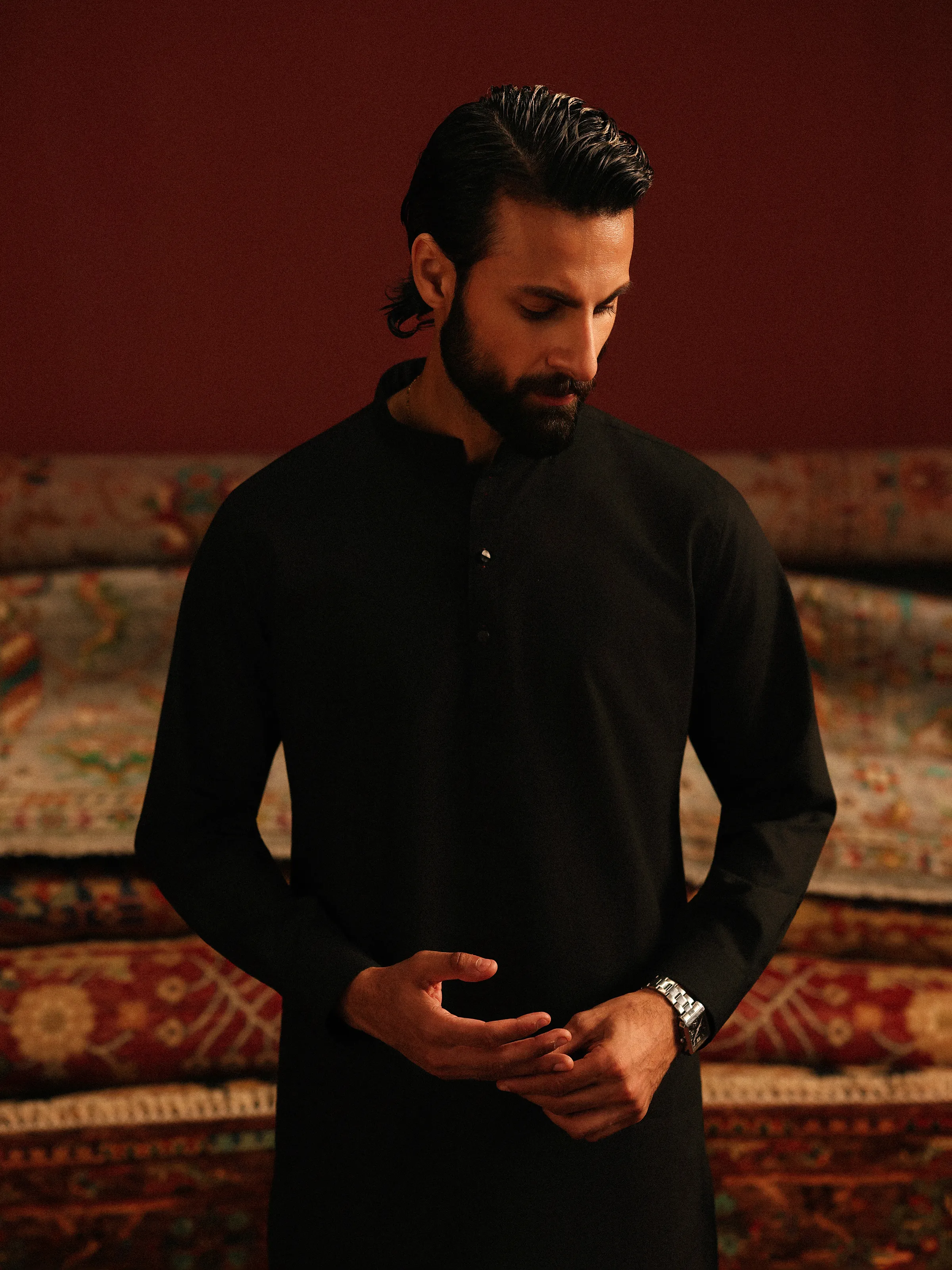 Blended Shalwar Kameez - EMTKST5-99619 - Image 2