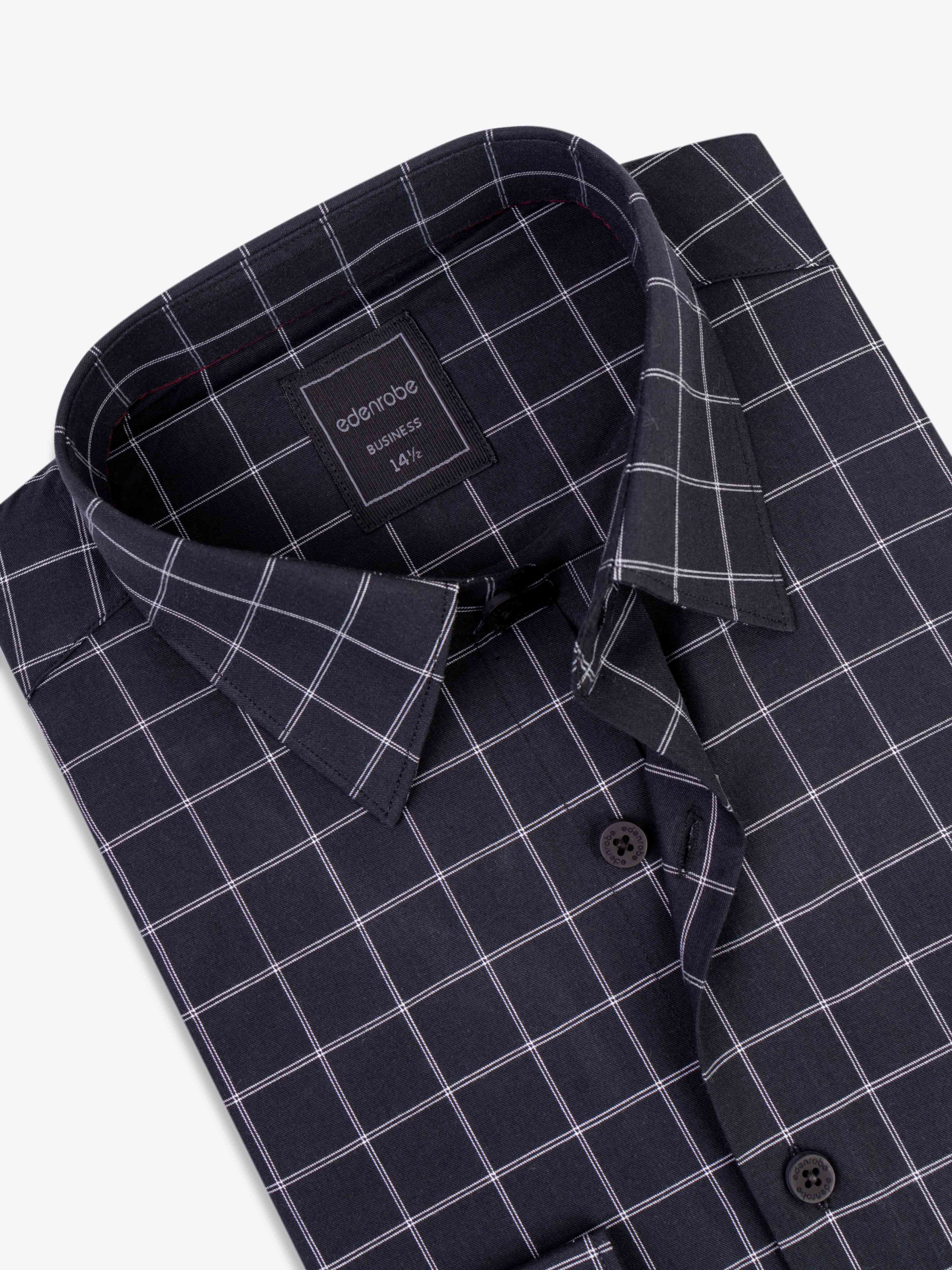 Business Check Shirt - EMTSB5-173 - Image 2