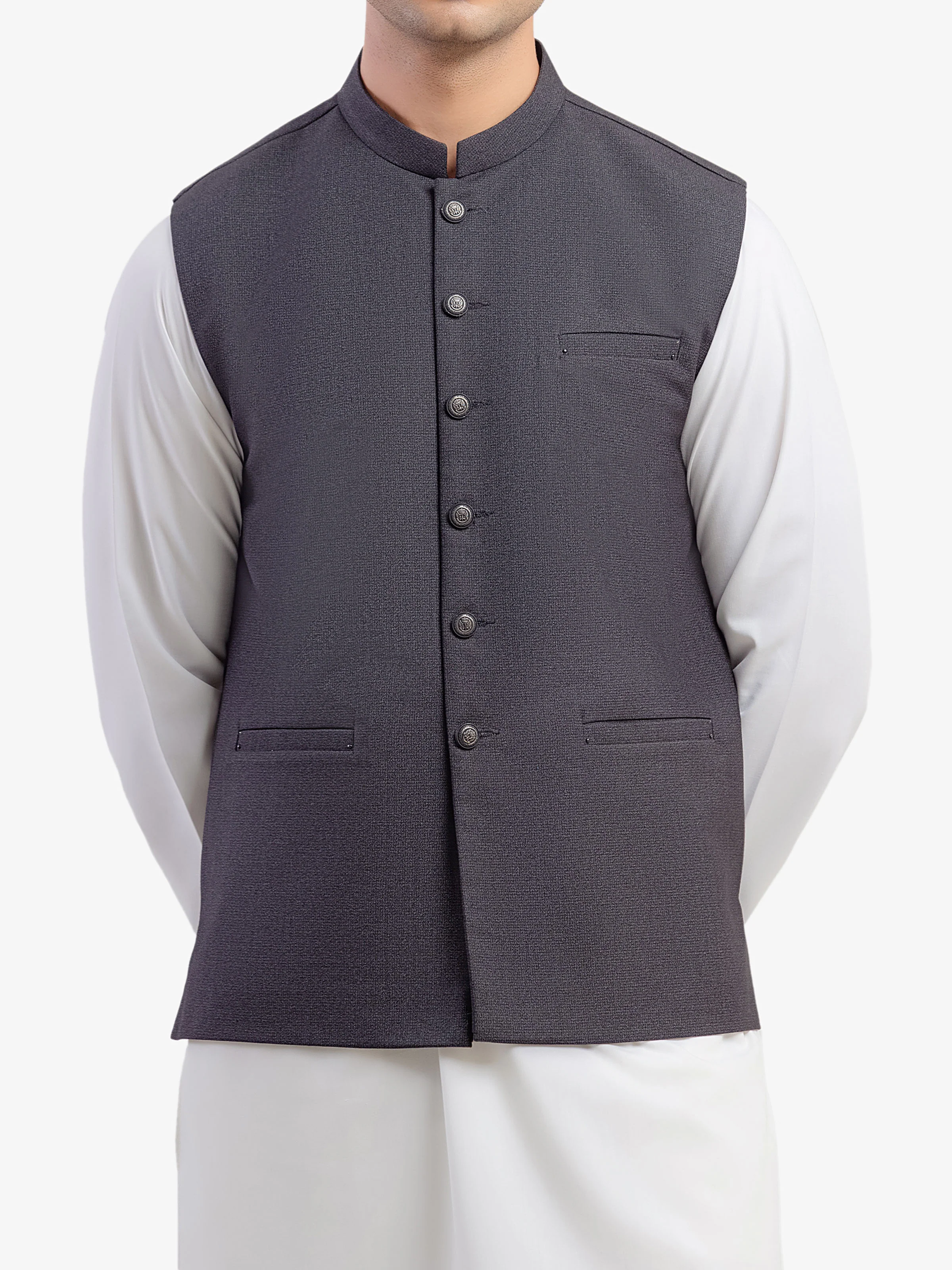 Plain Waistcoat - EMTWCP5-35978