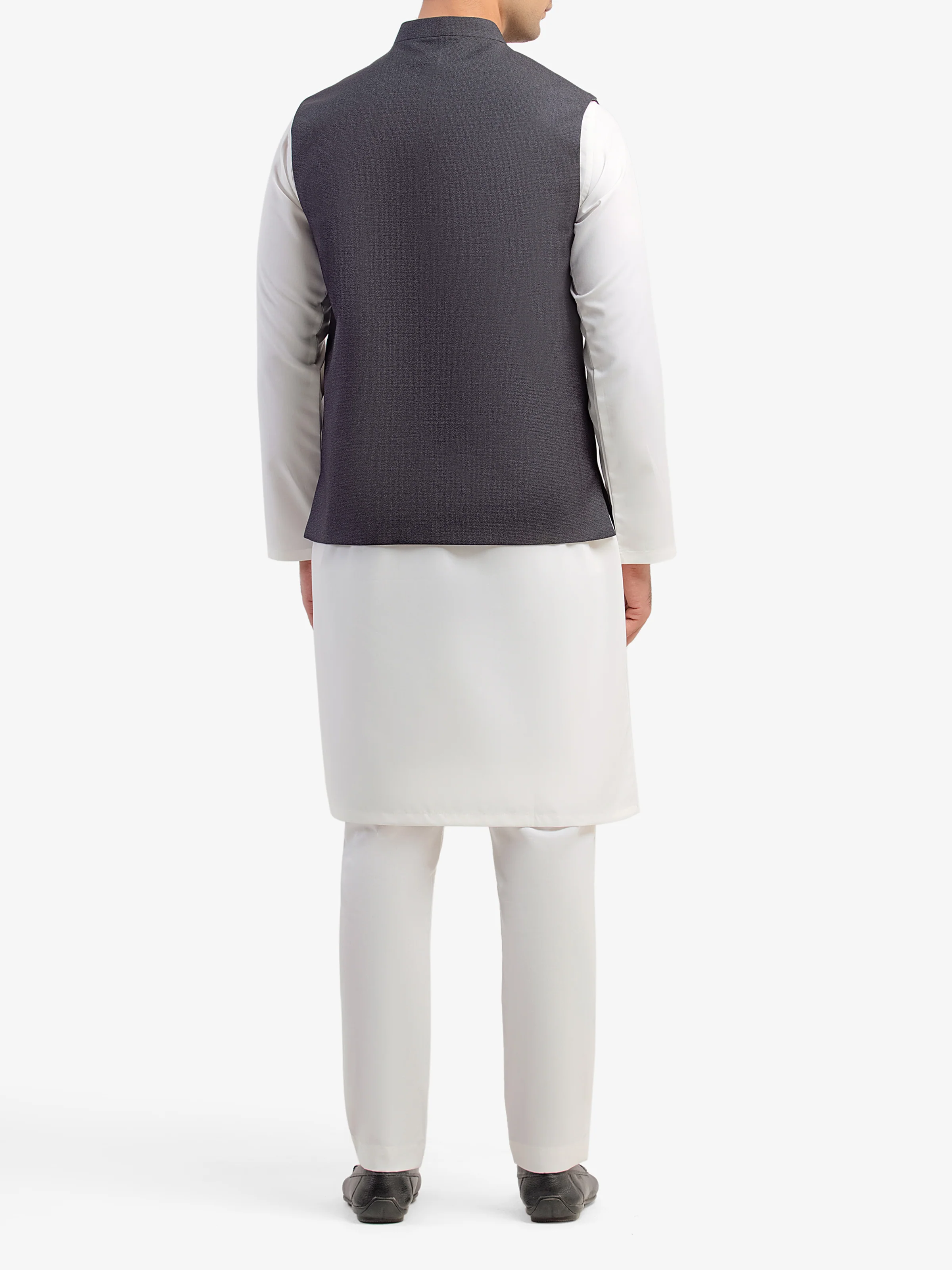 Plain Waistcoat - EMTWCP5-35978 - Image 5