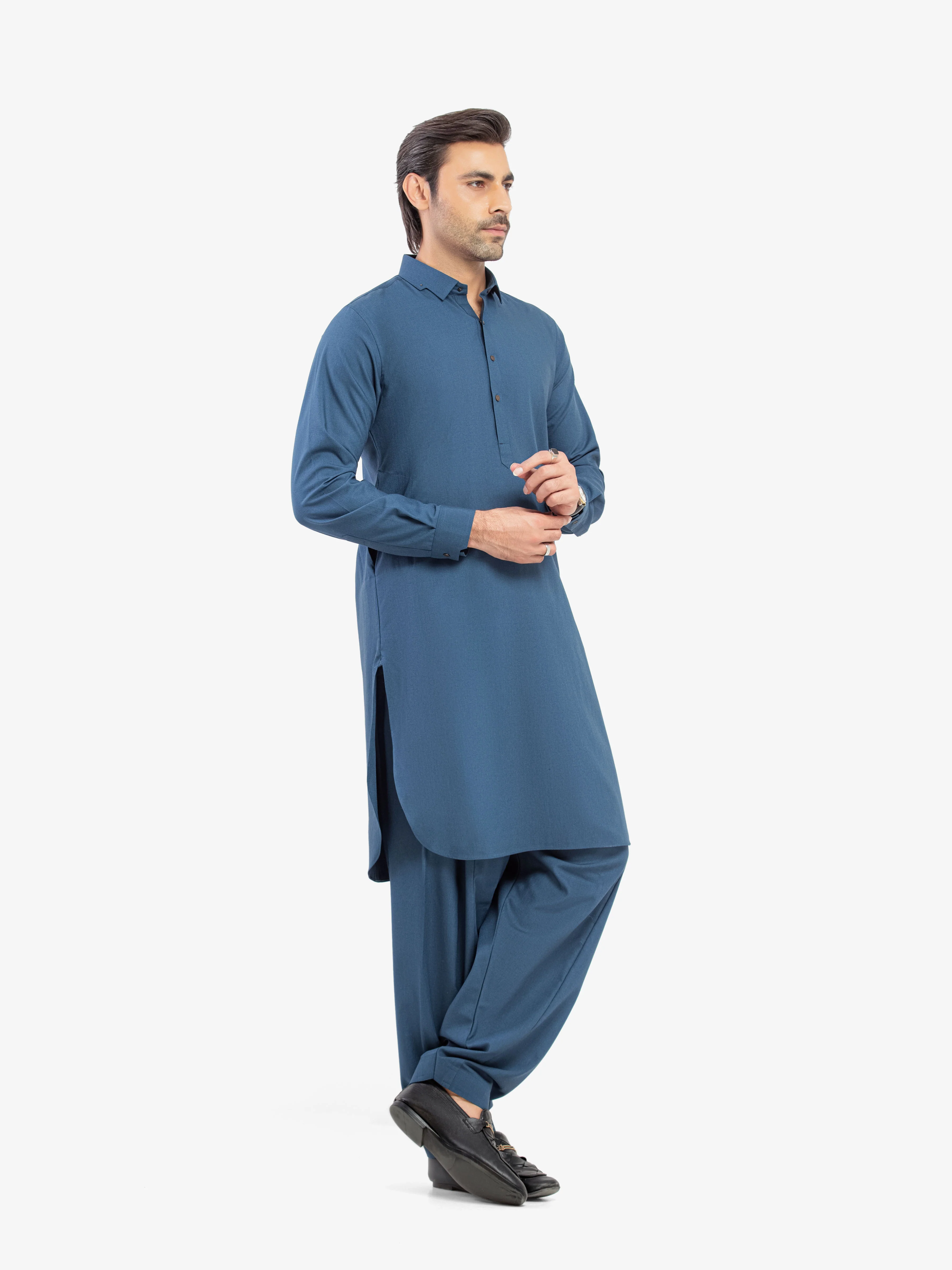 Blended Shalwar Kameez - EMTKST5-99605 - Image 4