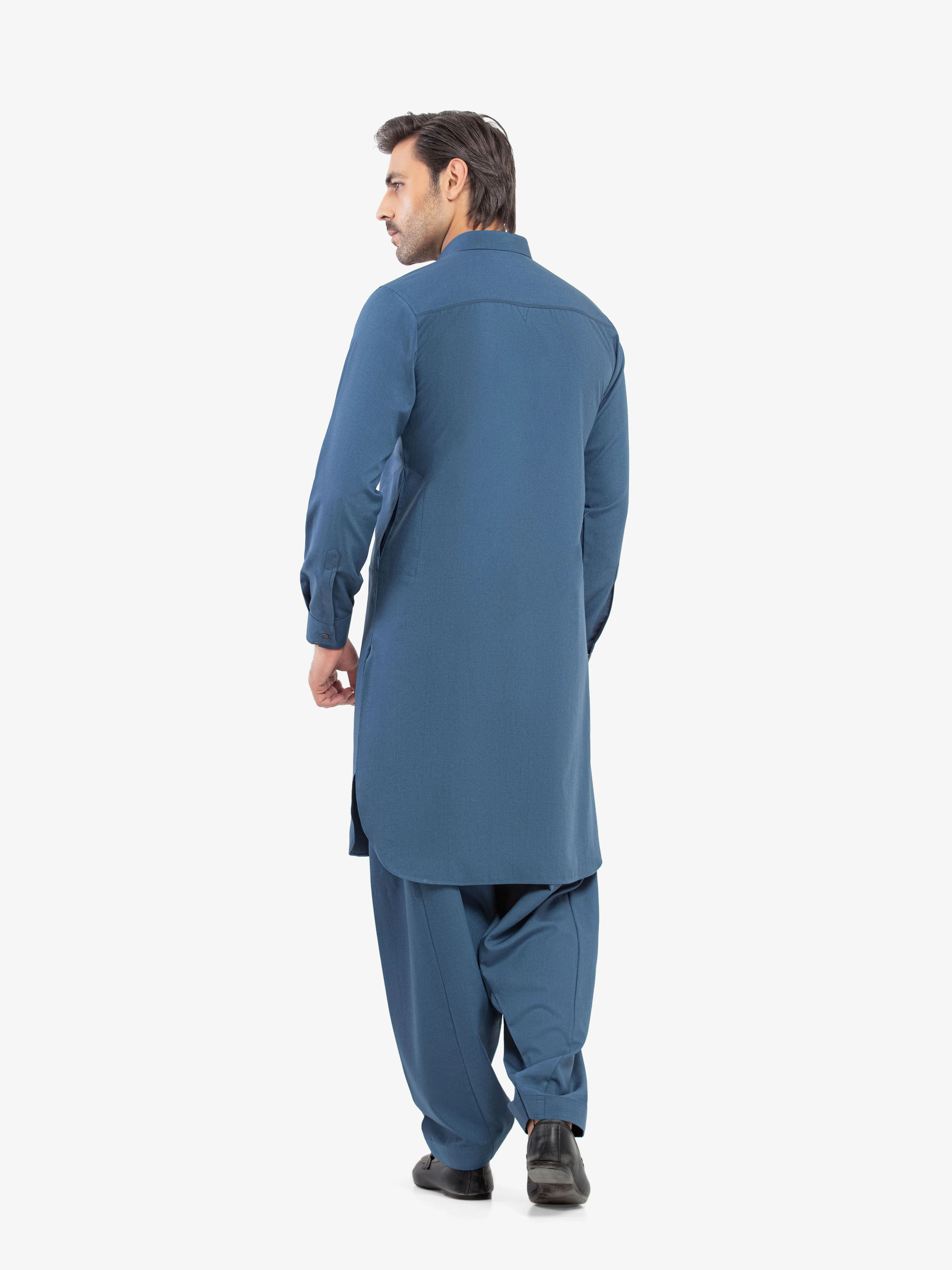 Blended Shalwar Kameez - EMTKST5-99605 - Image 5