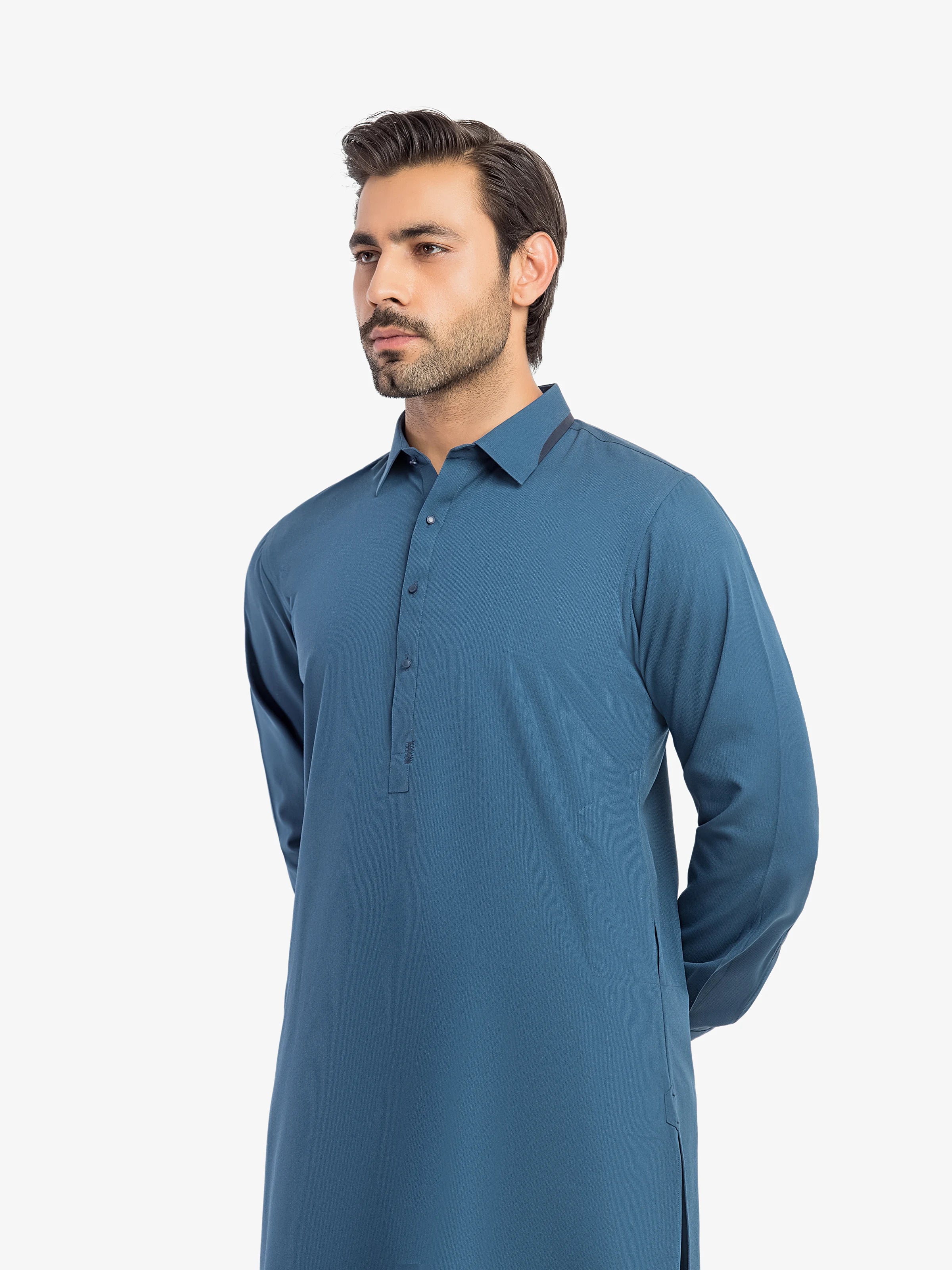 Embroidered Blended Shalwar Kameez - EMTKST5-99617 - Image 2