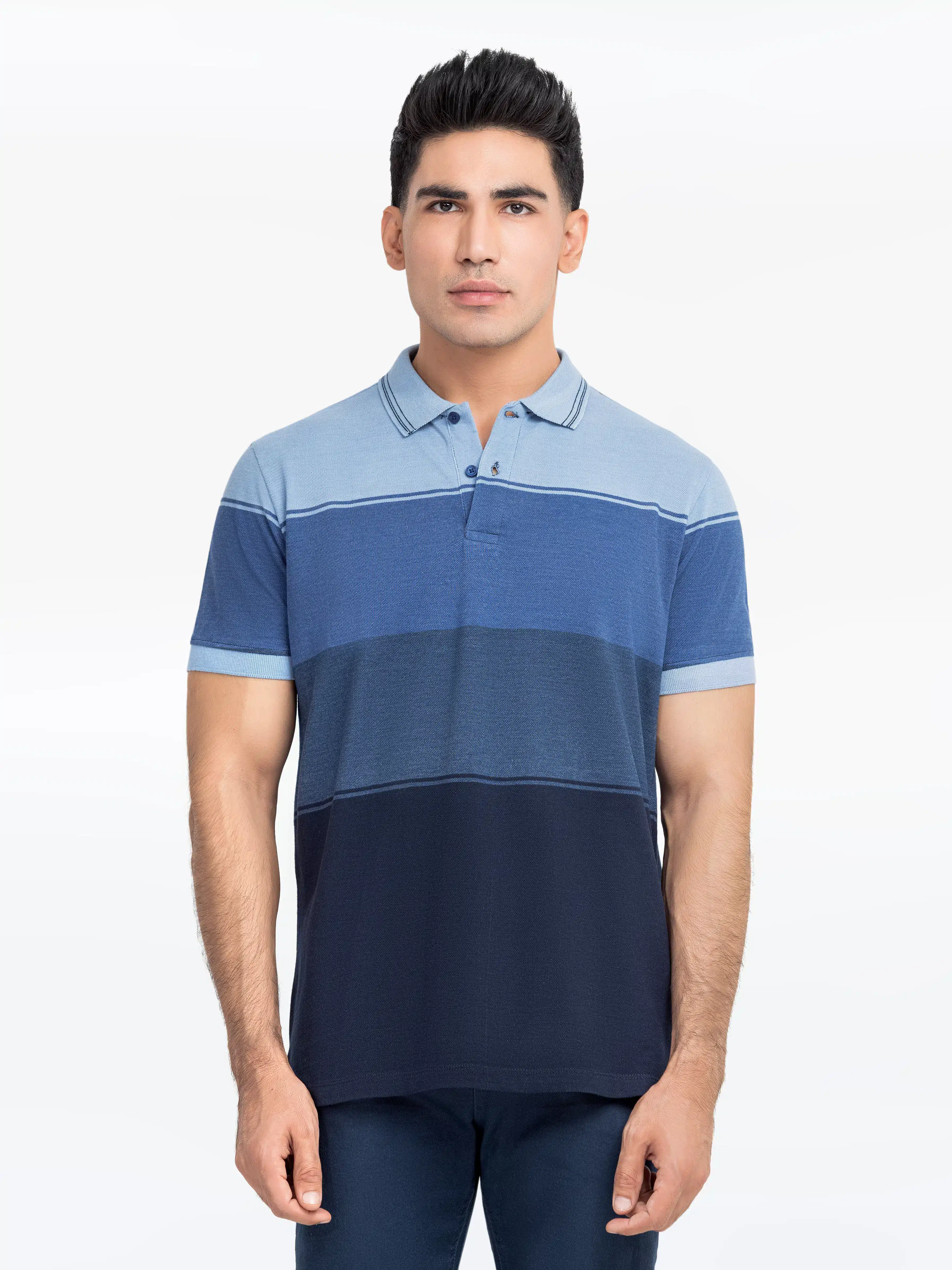Striped Polo - EMTPS24-007 - Image 2