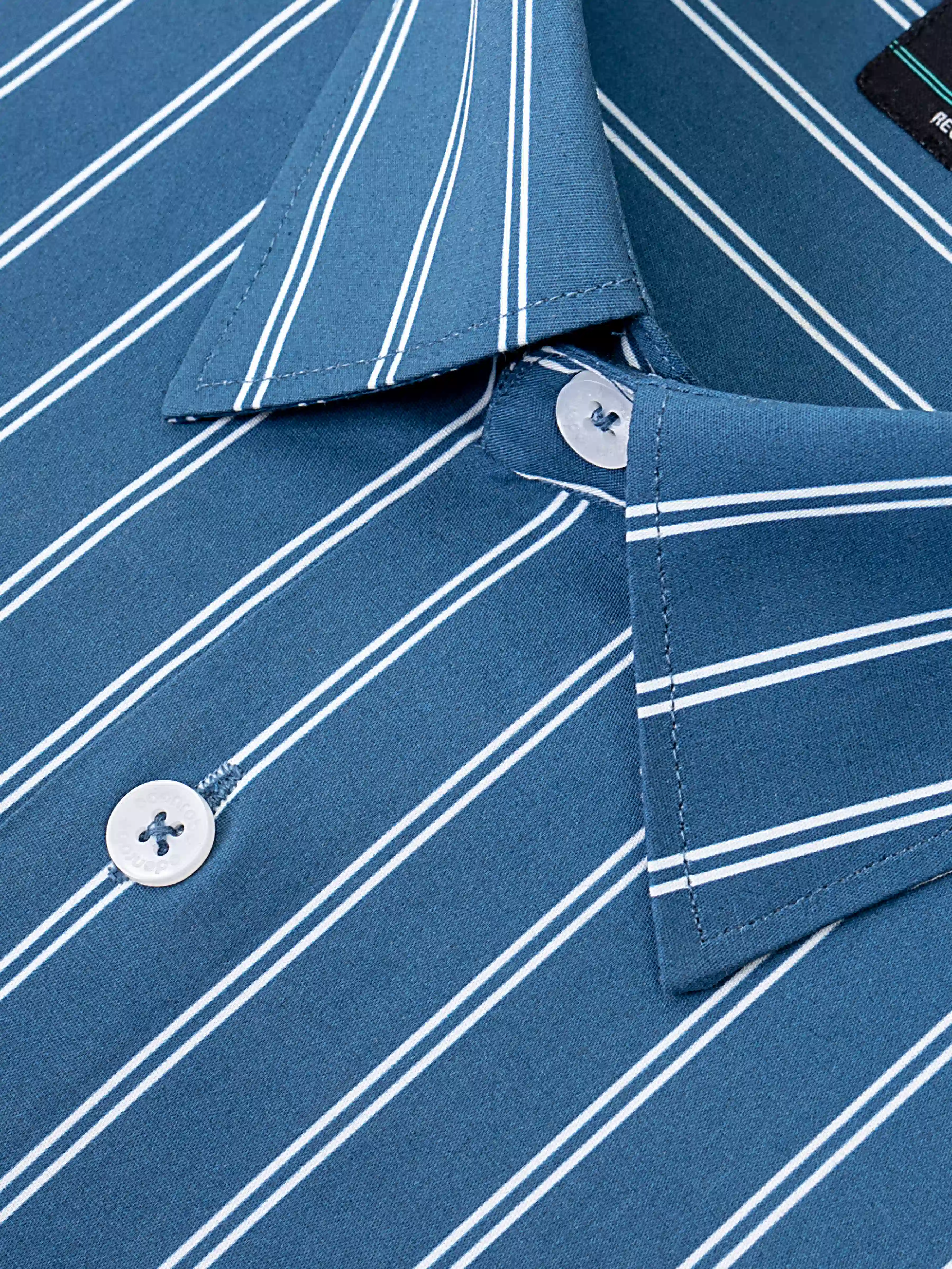 Business Striped Shirt - EMTSB5-182 - Image 3