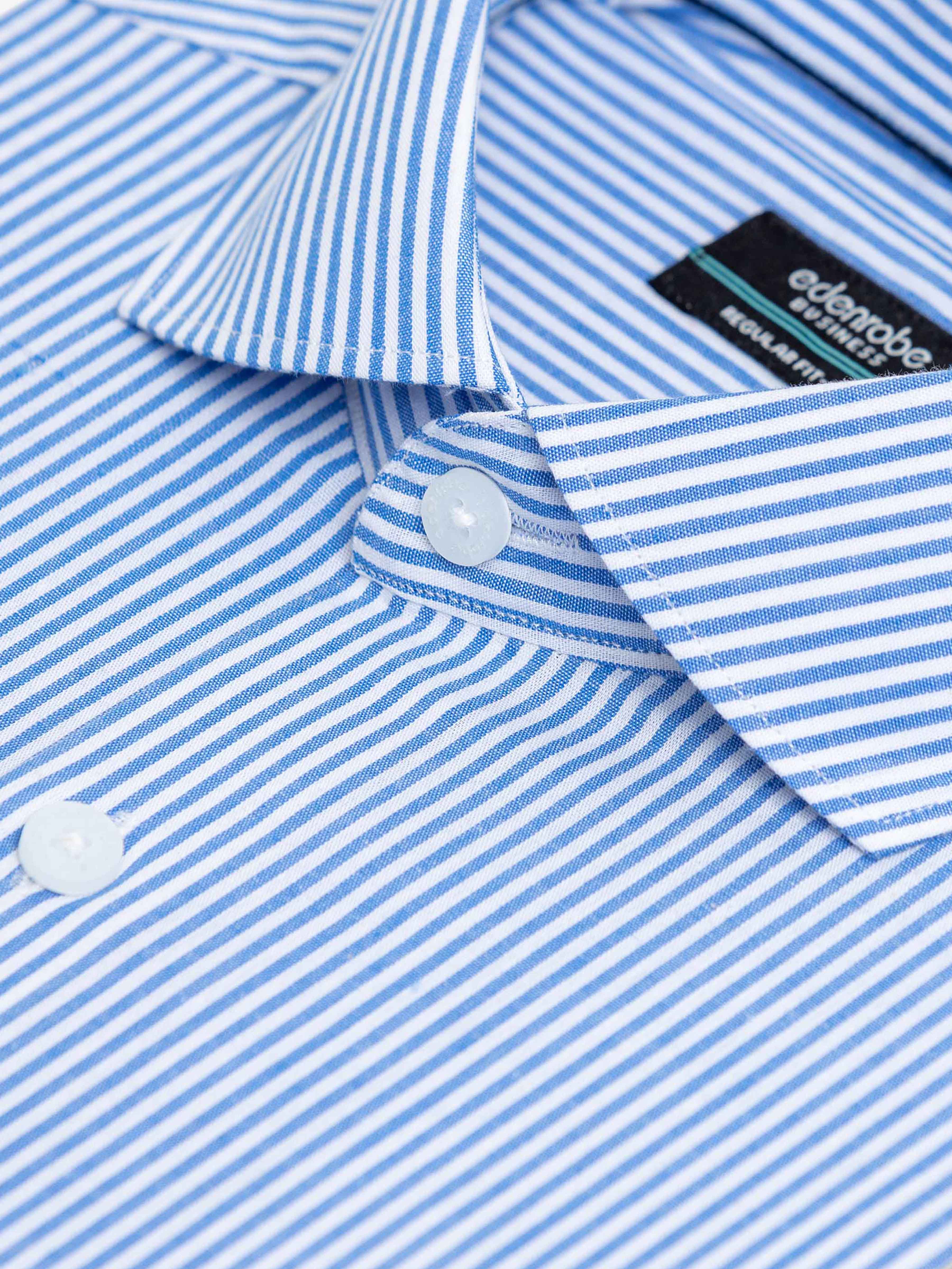 Business Striped Shirt - EMTSB6-227 - Image 3