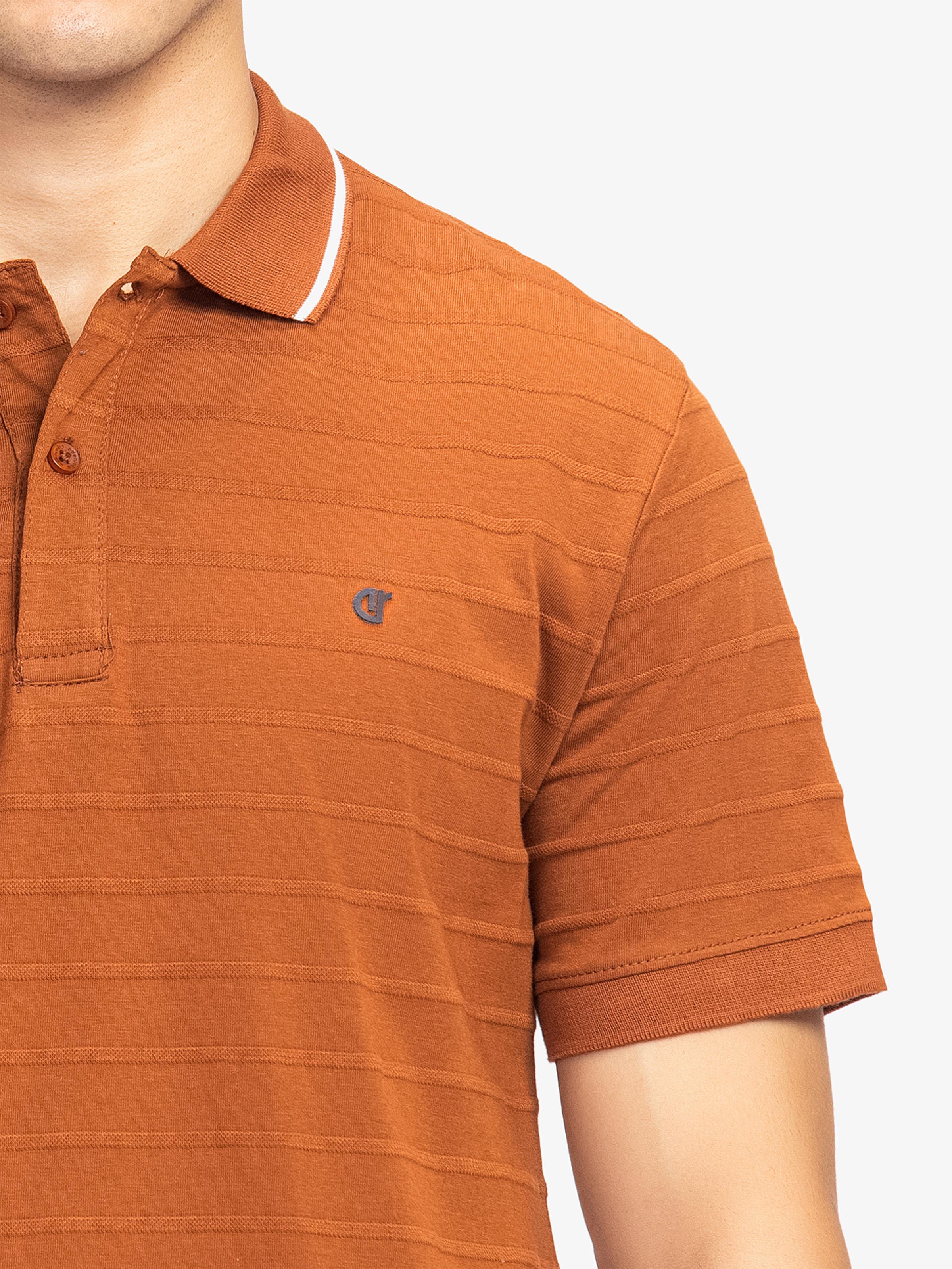 Textured Polo - EMTPS5-021 - Image 3