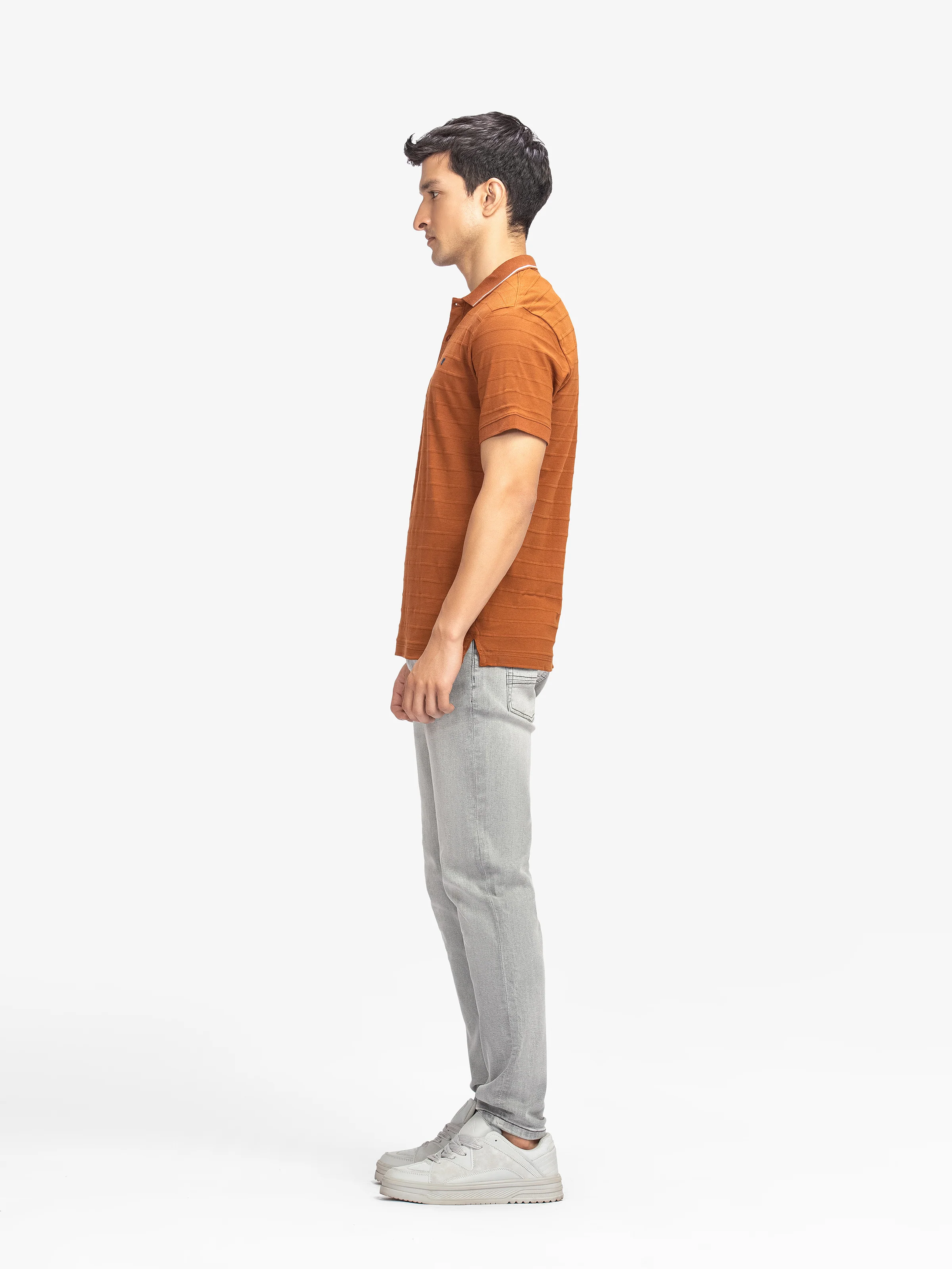 Textured Polo - EMTPS5-021 - Image 4