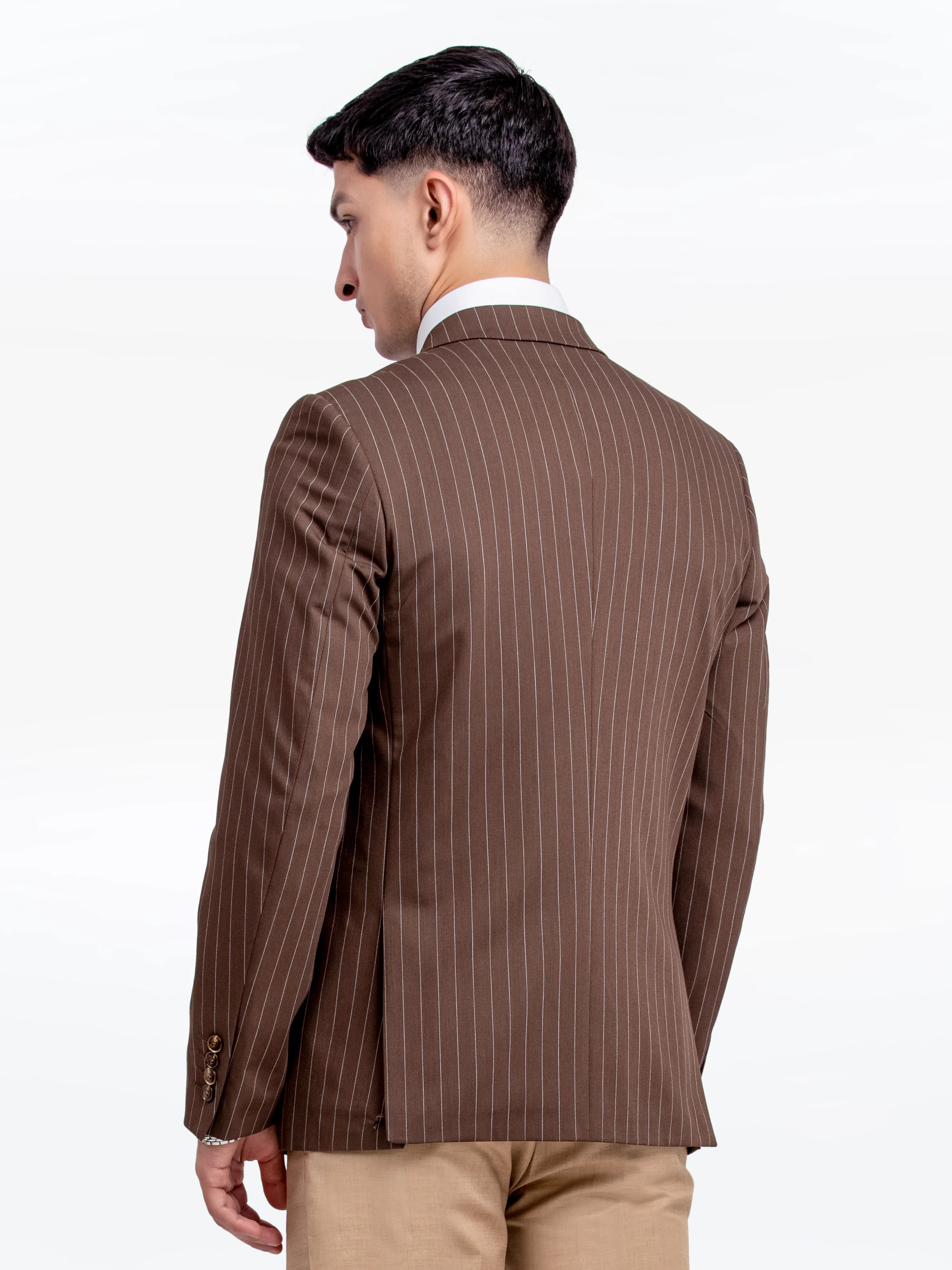 Striped Blazer - EMTB24-6877 - Image 7