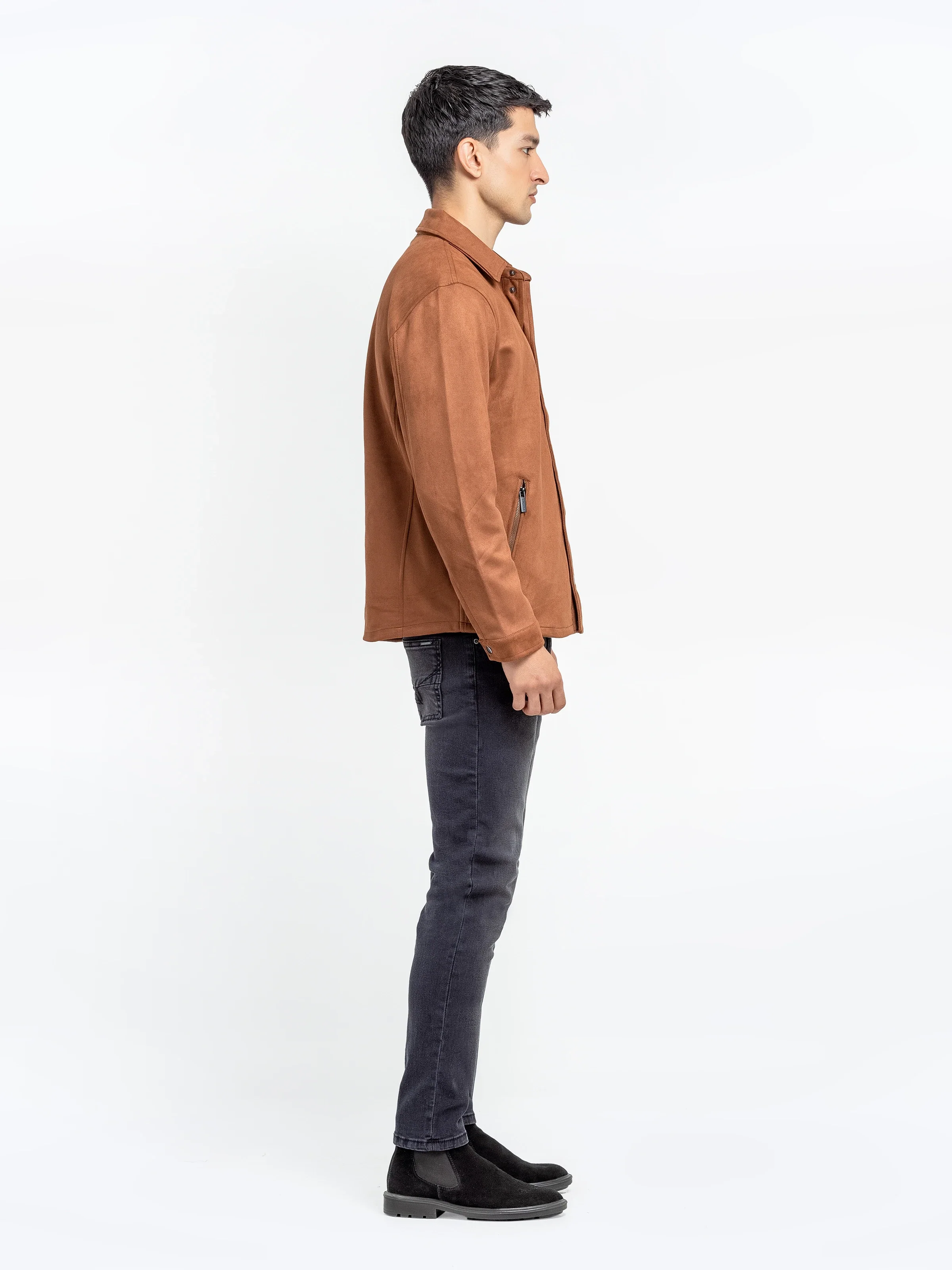 Suede Shacket - EMTJS24-006 - Image 5