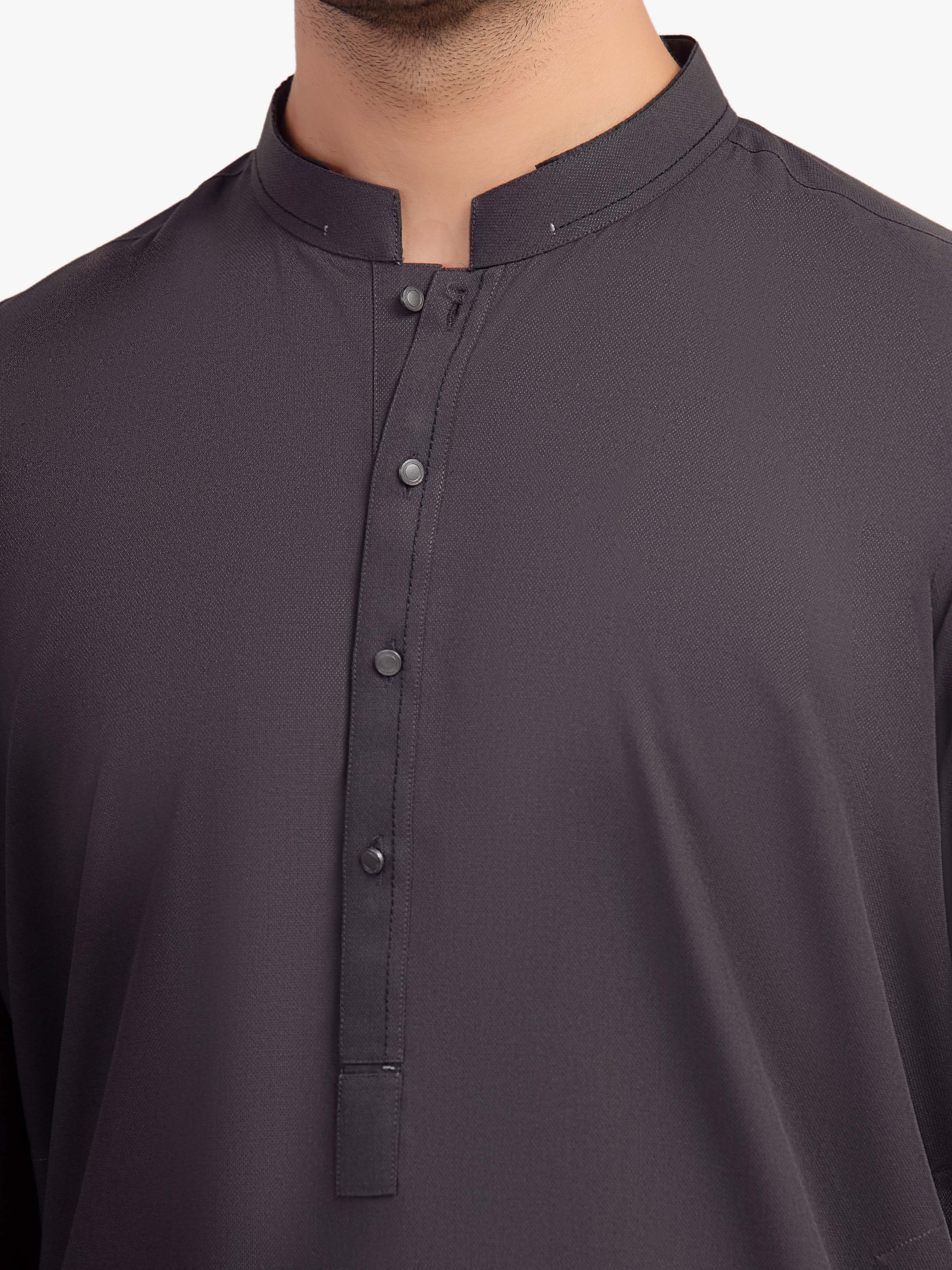 Dobby Shalwar Kameez - EMTKST5-99591 - Image 3