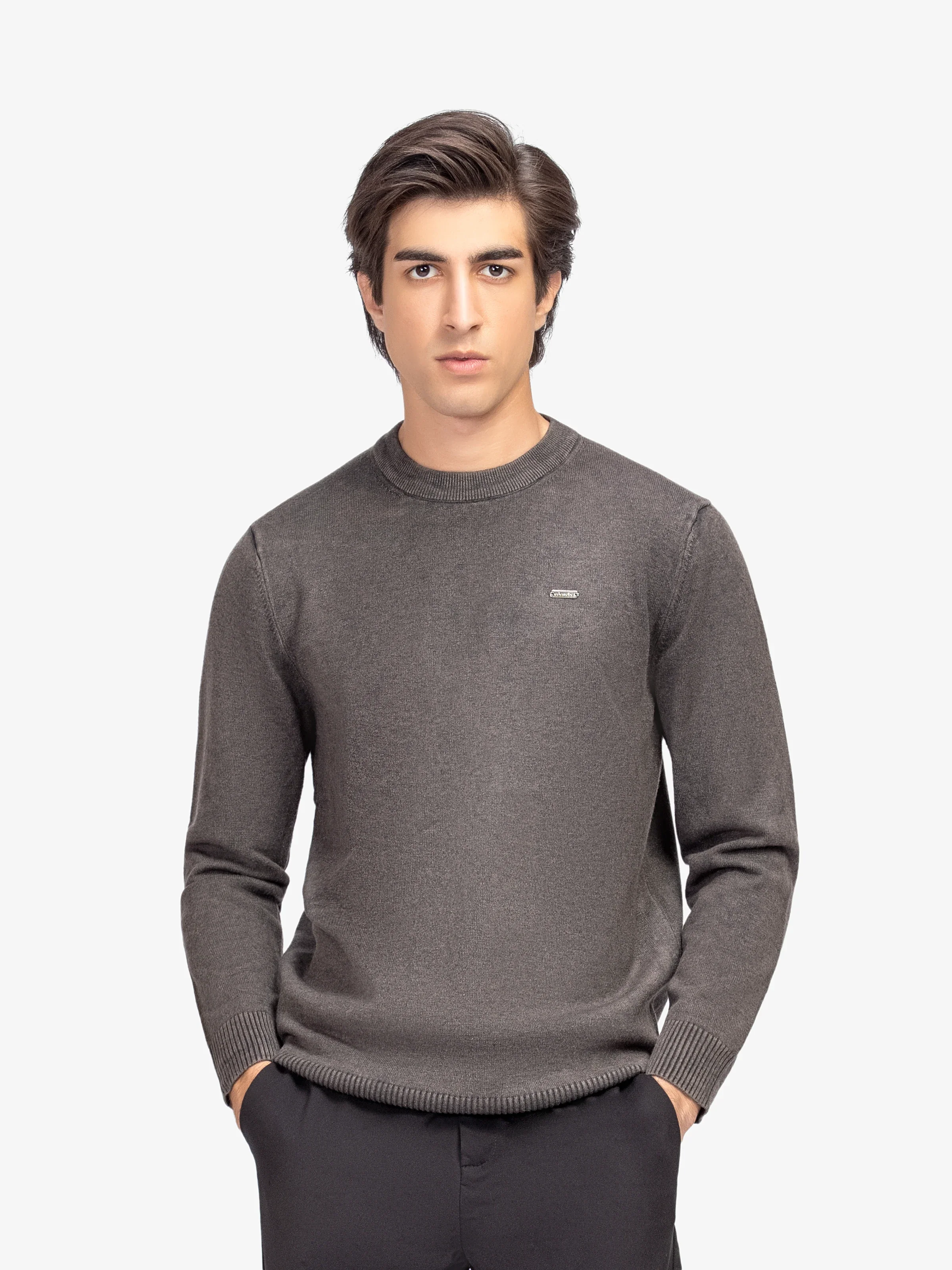 Crew Neck Sweater - EMTSWT5-016