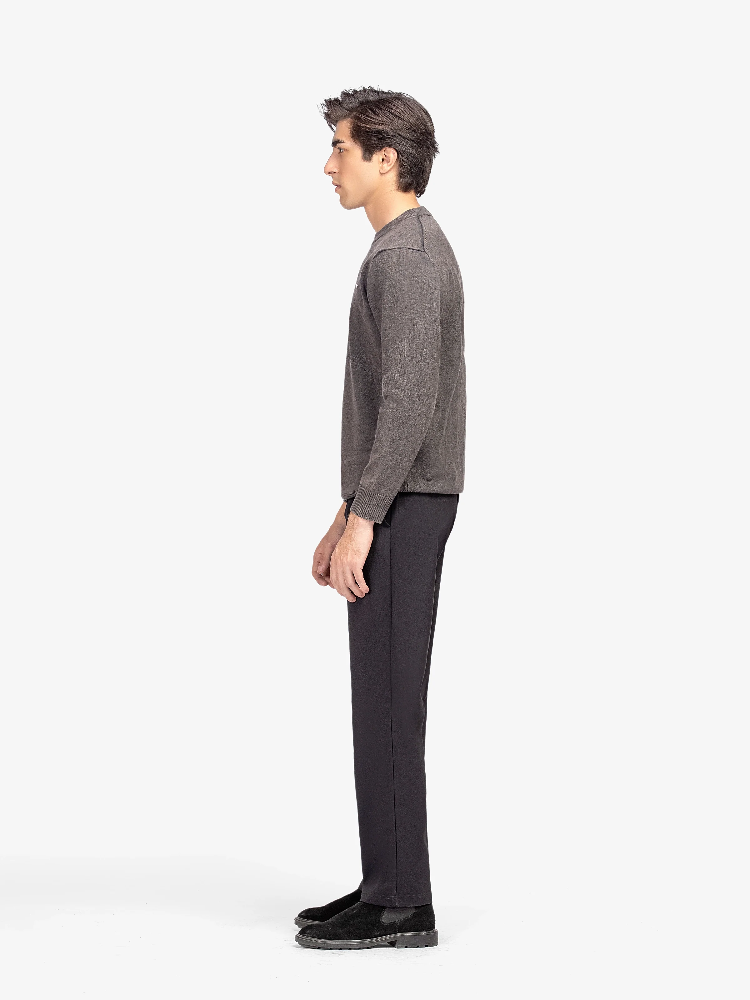 Crew Neck Sweater - EMTSWT5-016 - Image 4