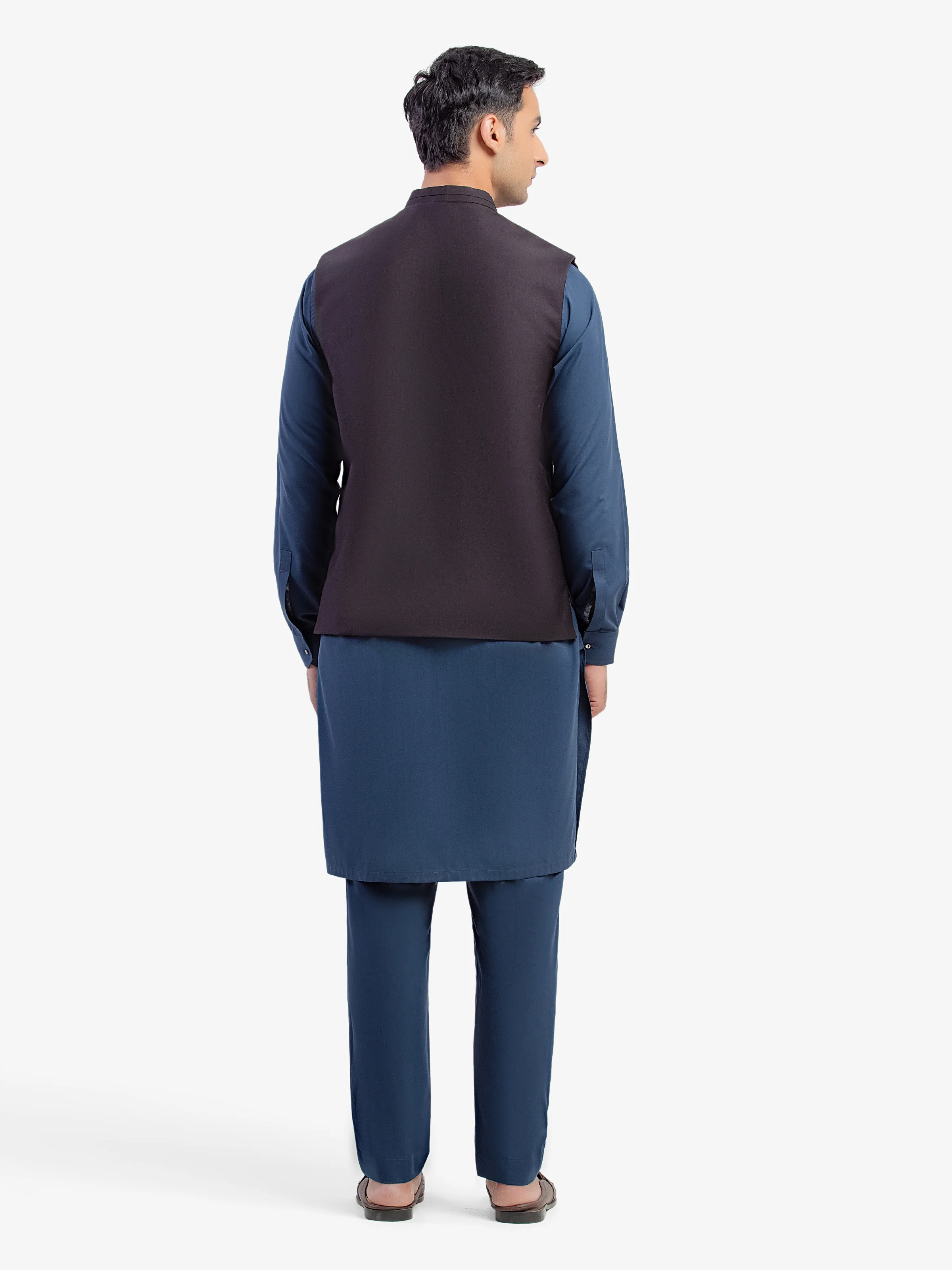 Plain Waistcoat - EMTWCP5-35992 - Image 5