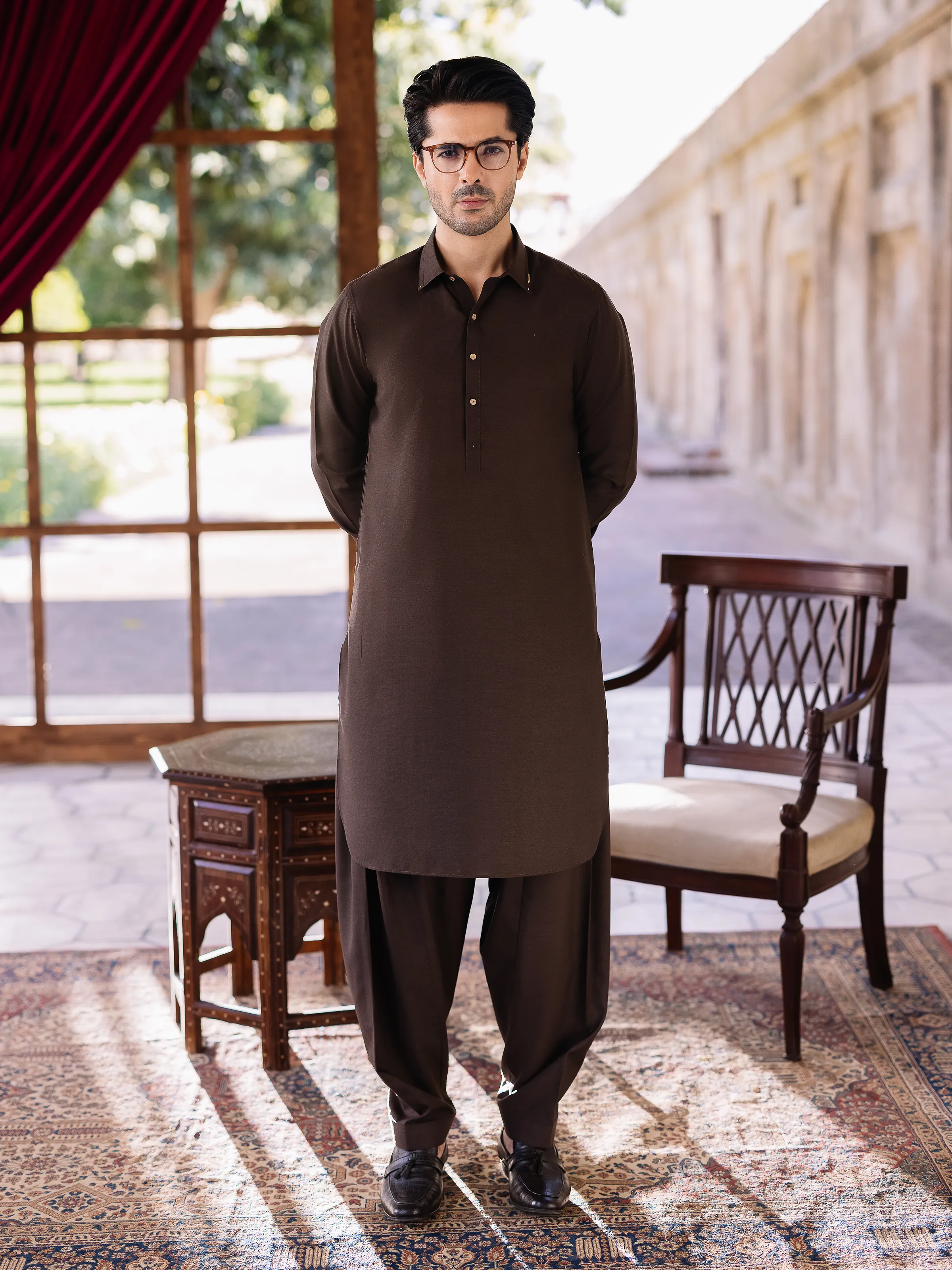 Blended Shalwar Kameez - EMTKST5-99519 - Image 2