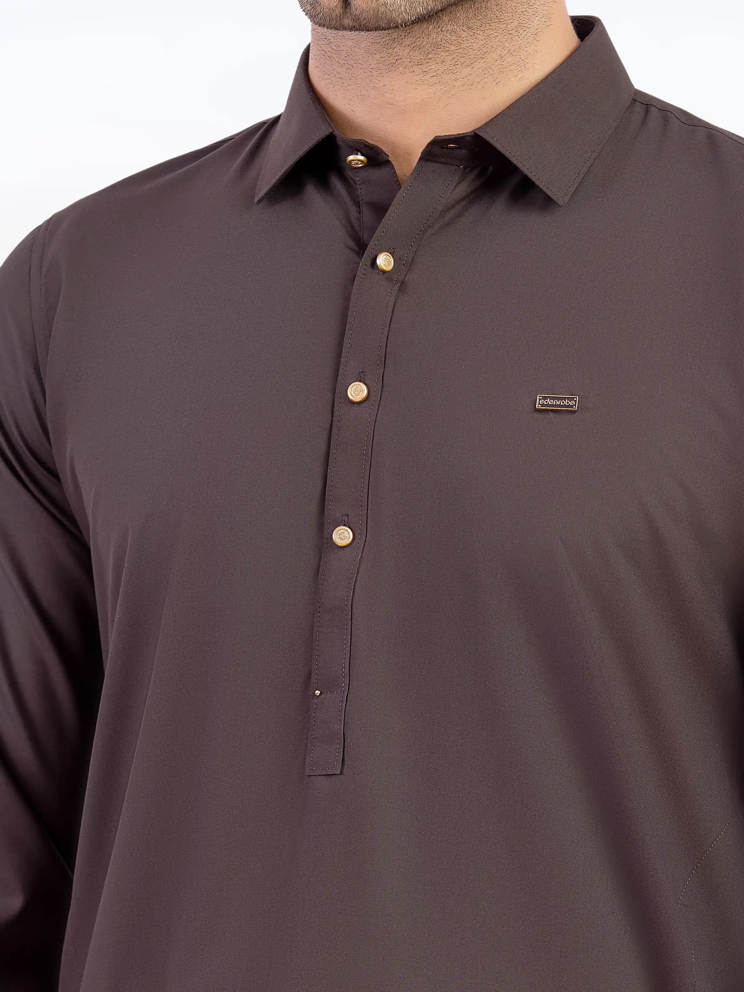 Blended Shalwar Kameez - EMTKST5-99548 - Image 3