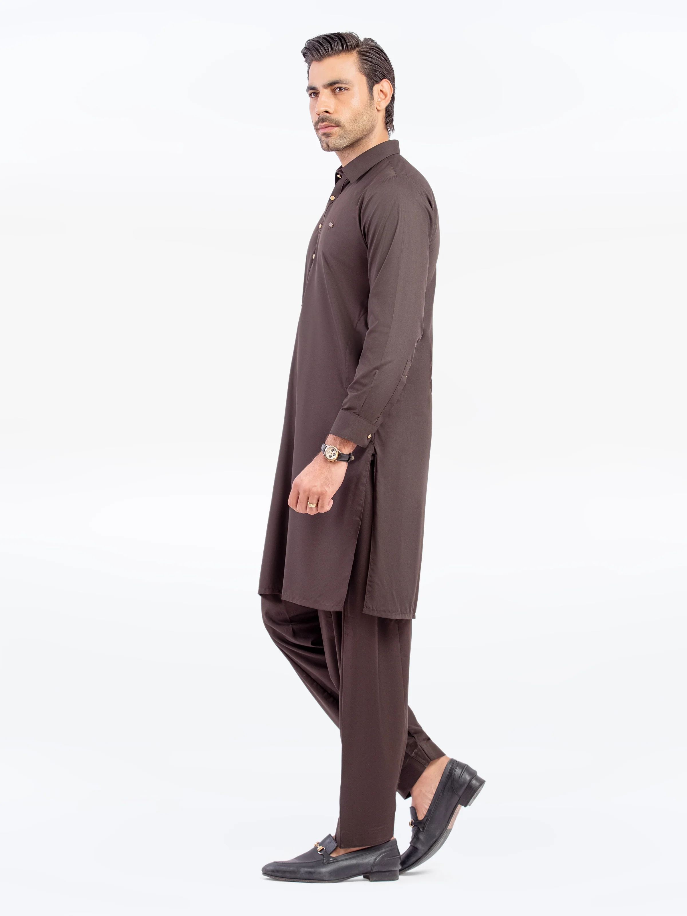 Blended Shalwar Kameez - EMTKST5-99548 - Image 4