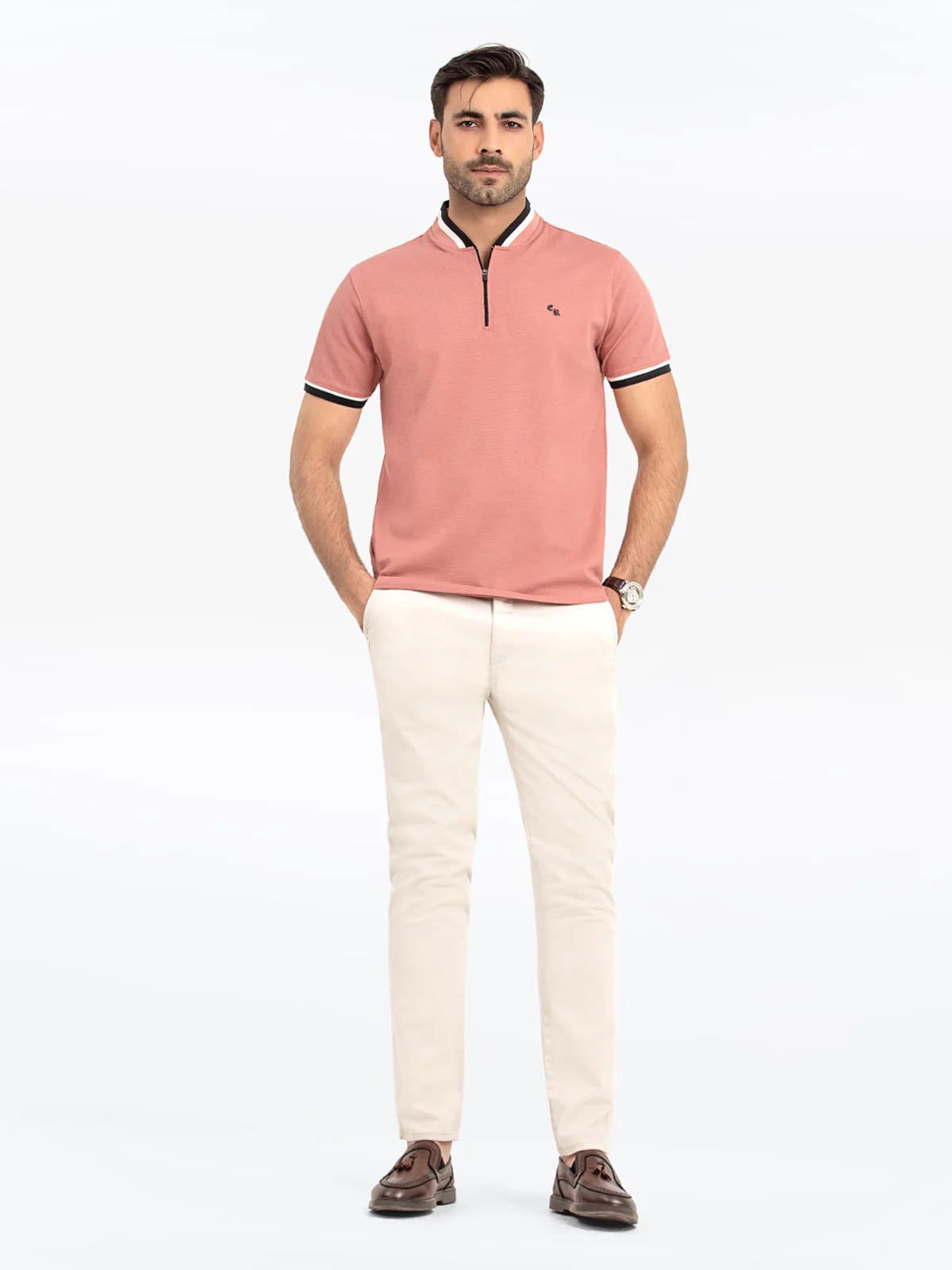 Zipper Polo - EMTPS24-047 - Image 2