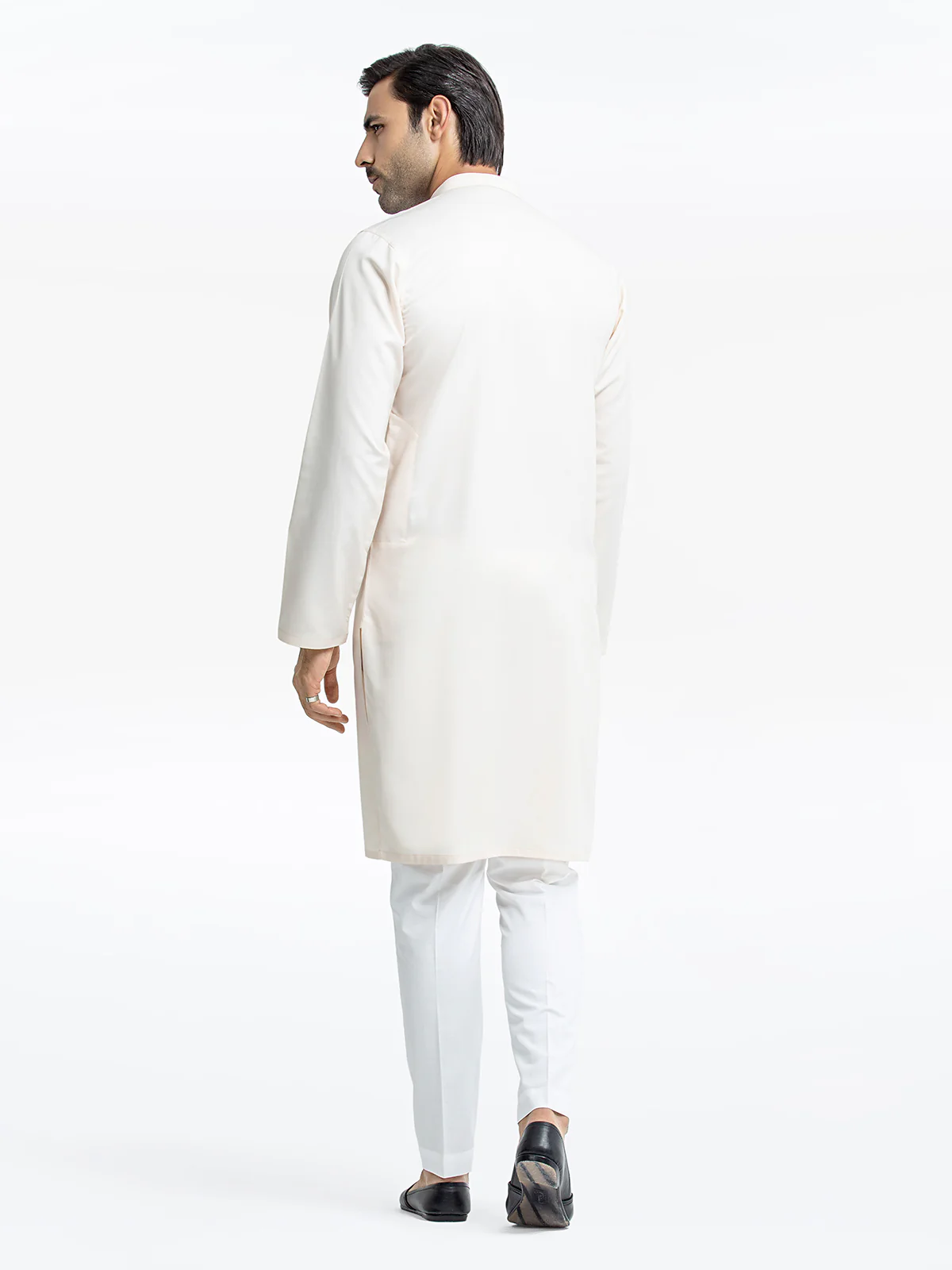 Embroidered Dobby Kurta - EMTK24-99439 - Image 5