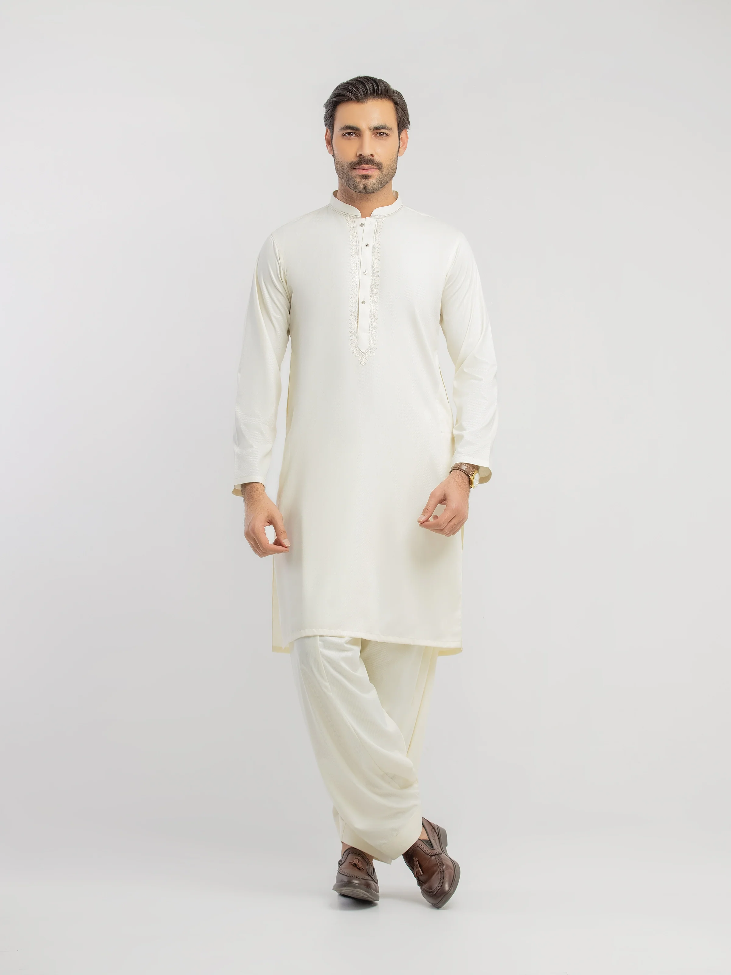 Embroidered Blended Shalwar Kameez - EMTKST5-99620