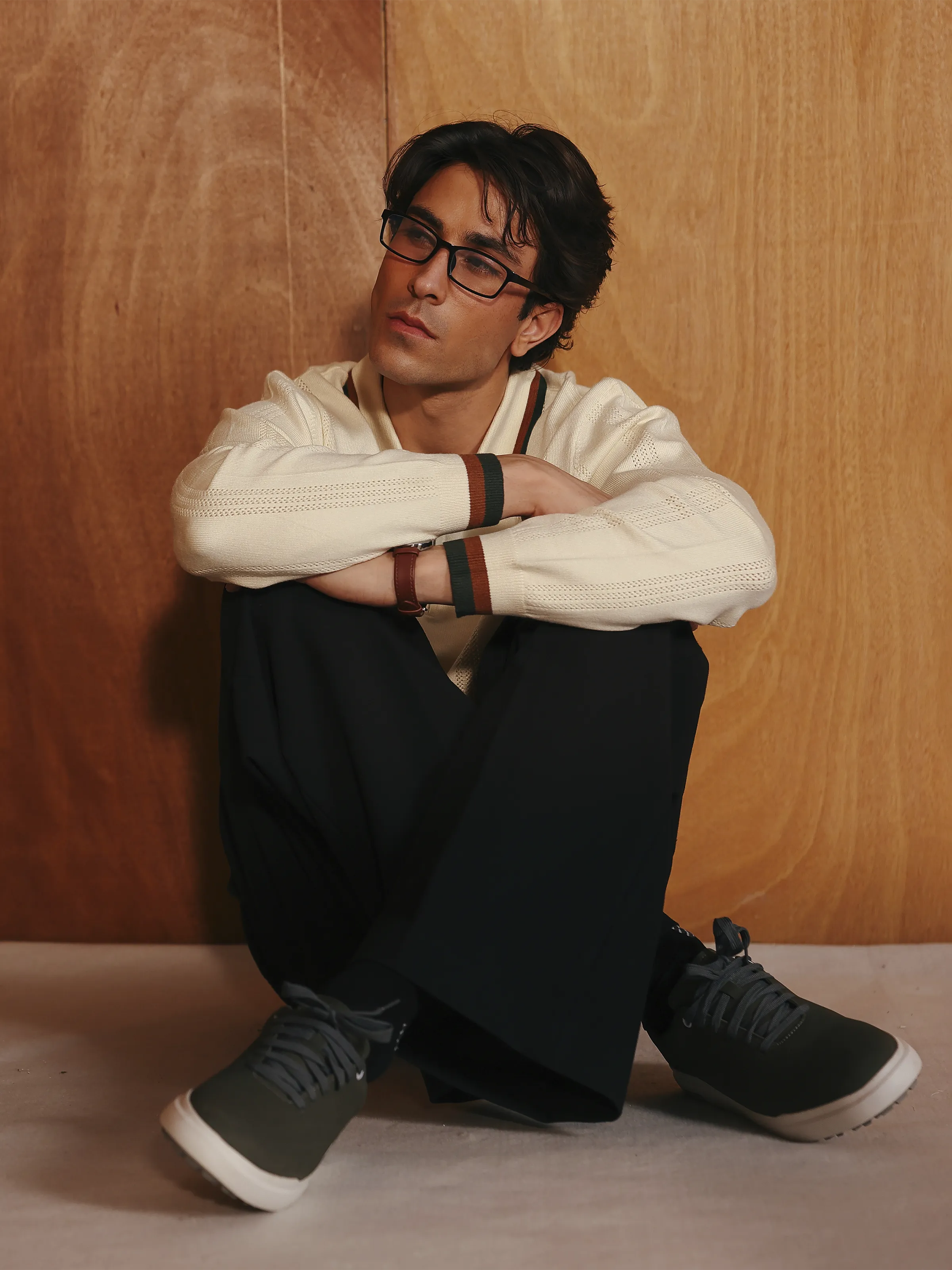 Quarter Zip-Up Sweater - EMTSWT5-019 - Image 4