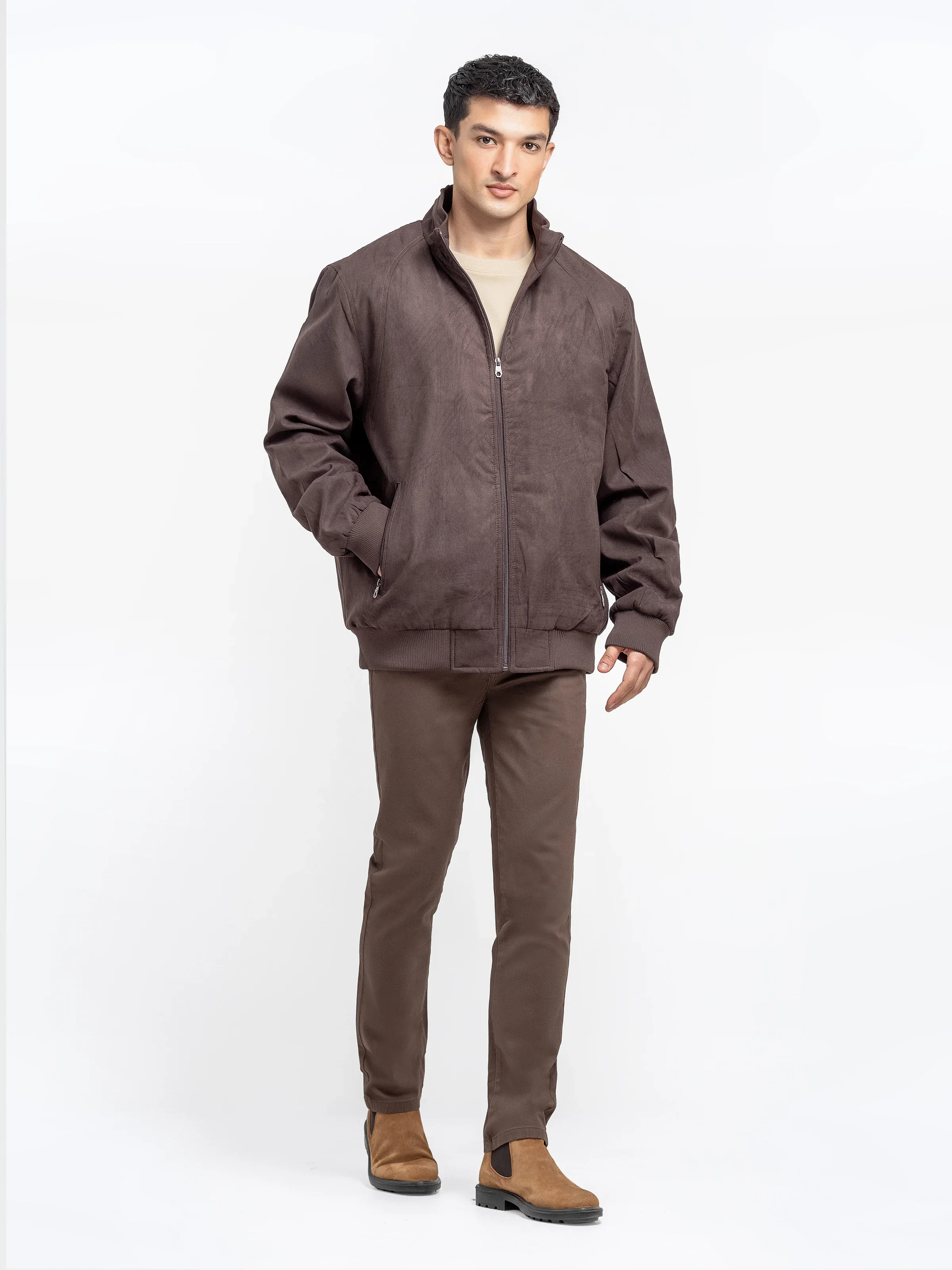 Suede Jacket - EMTJ24-035 - Image 3