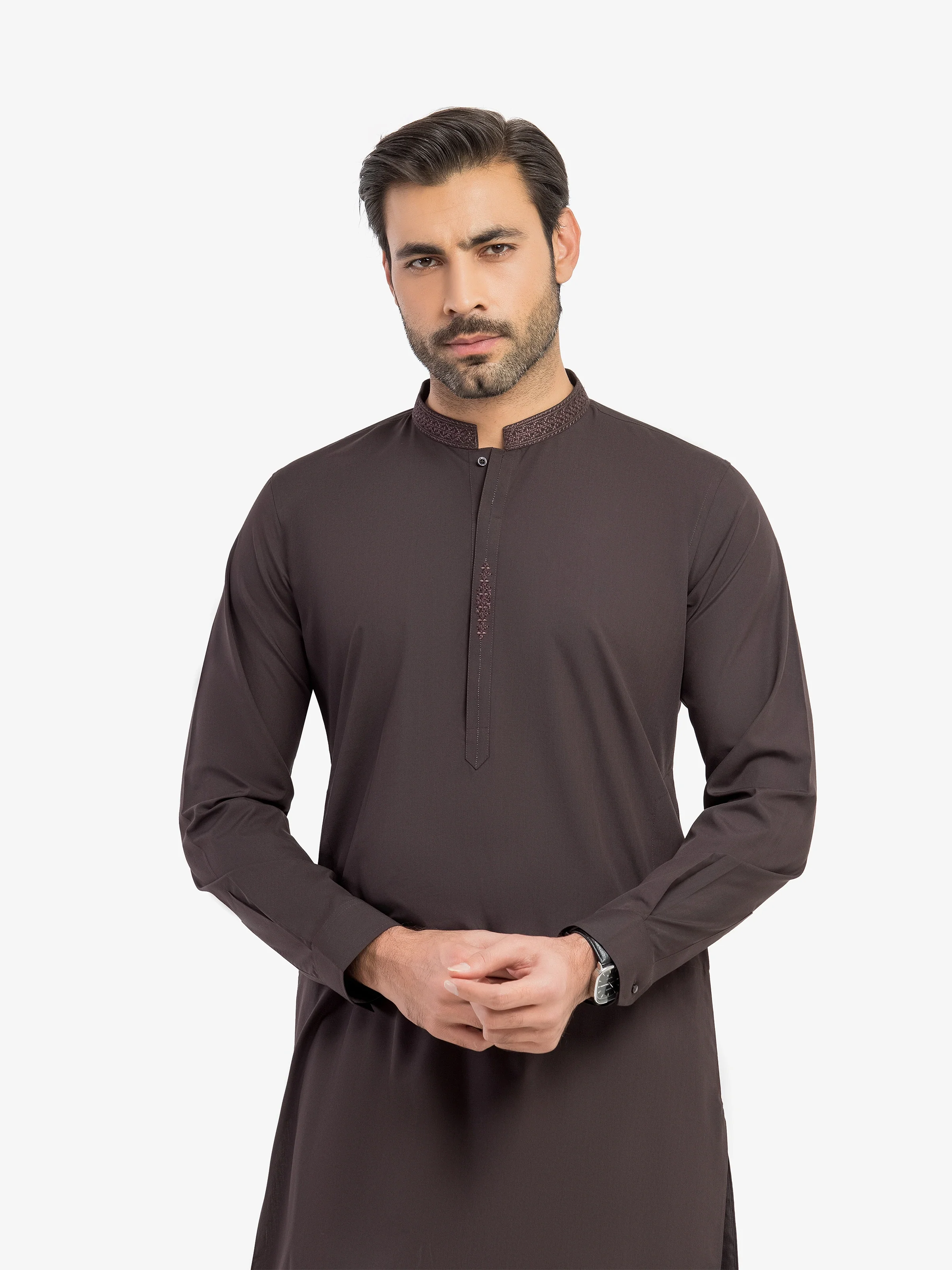 Embroidered Blended Shalwar Kameez - EMTKST5-99628 - Image 2