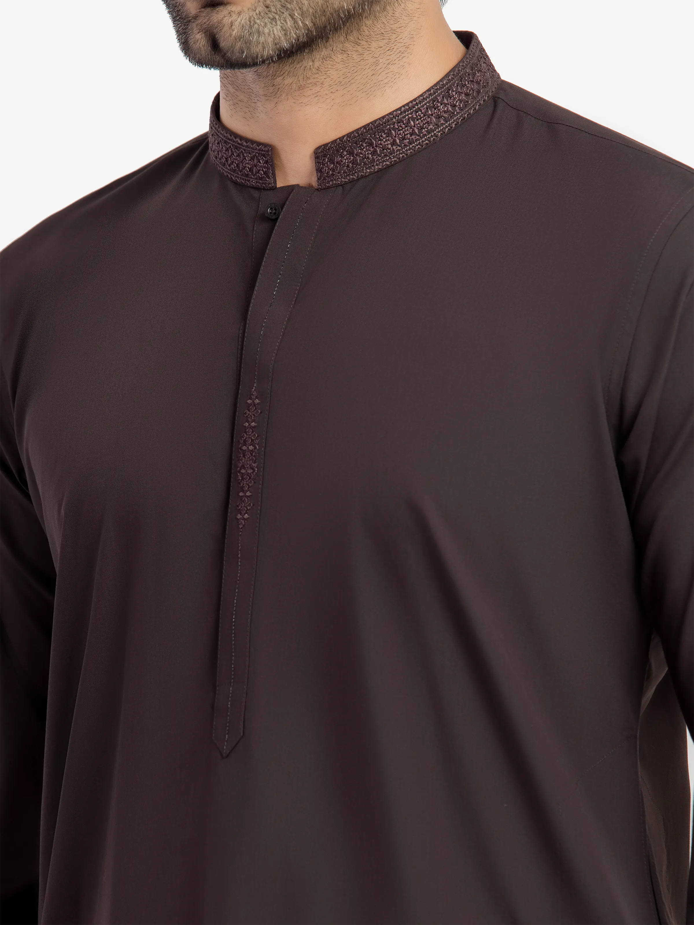 Embroidered Blended Shalwar Kameez - EMTKST5-99628 - Image 4