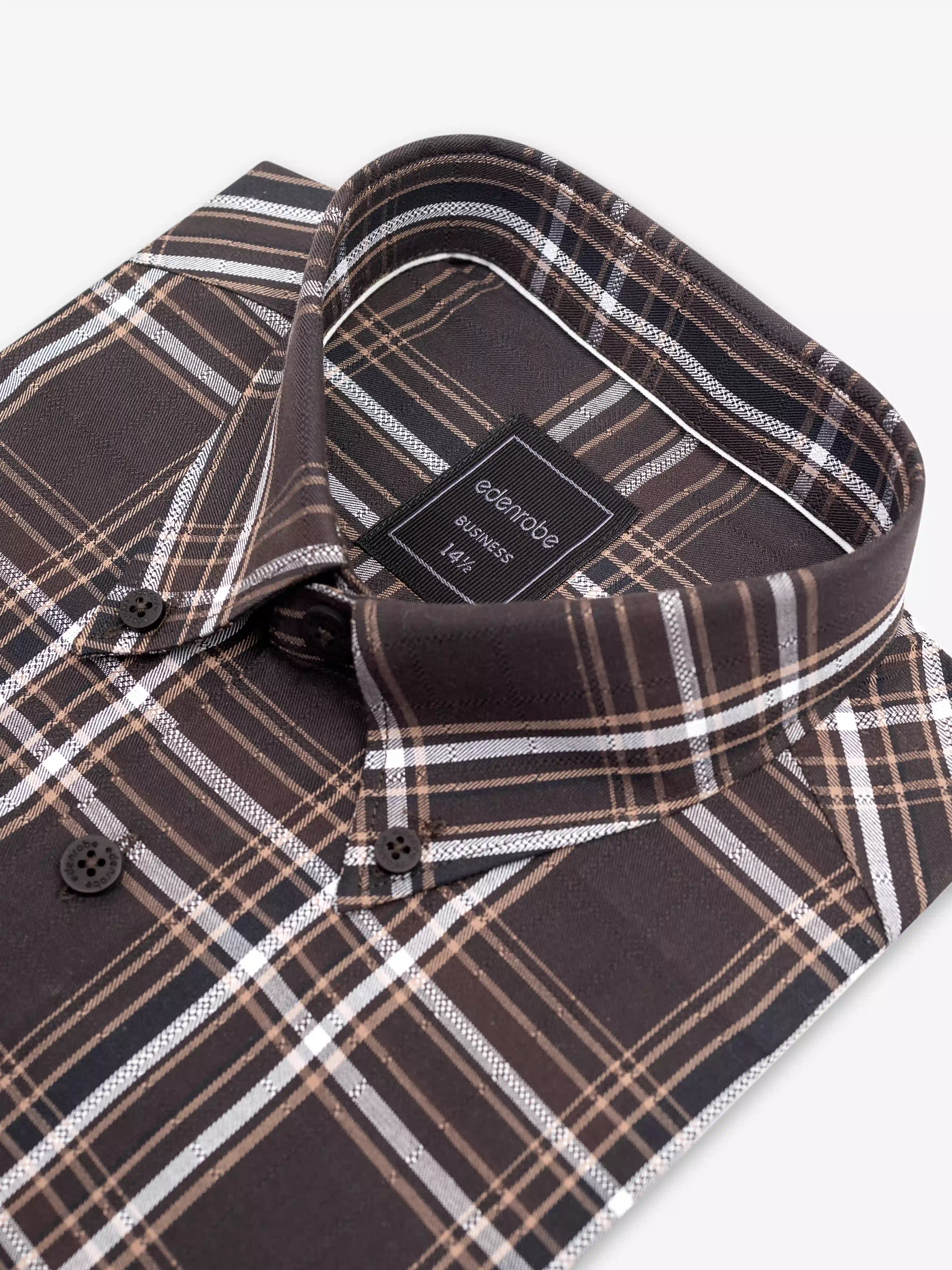Business Check Shirt - EMTSB6-194 - Image 4