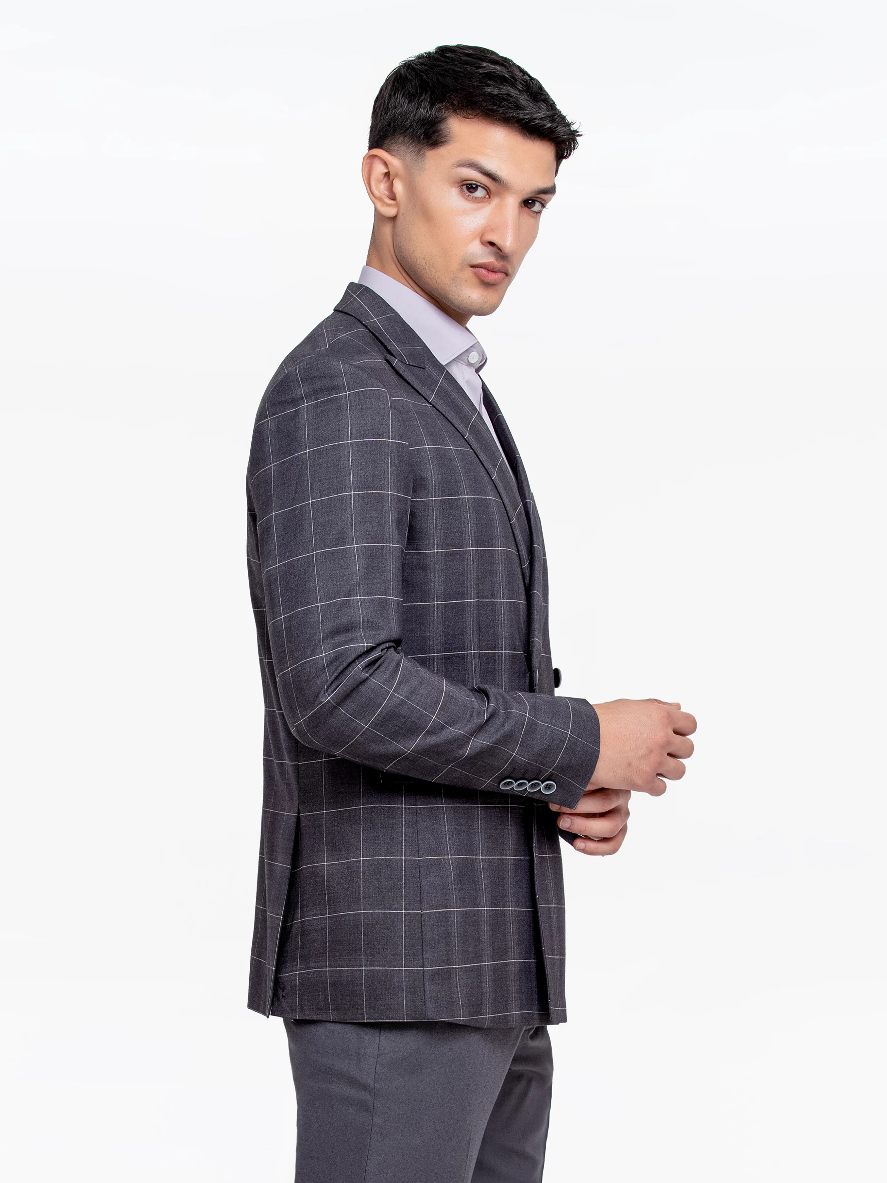 Check Blazer - EMTB24-6874 - Image 6