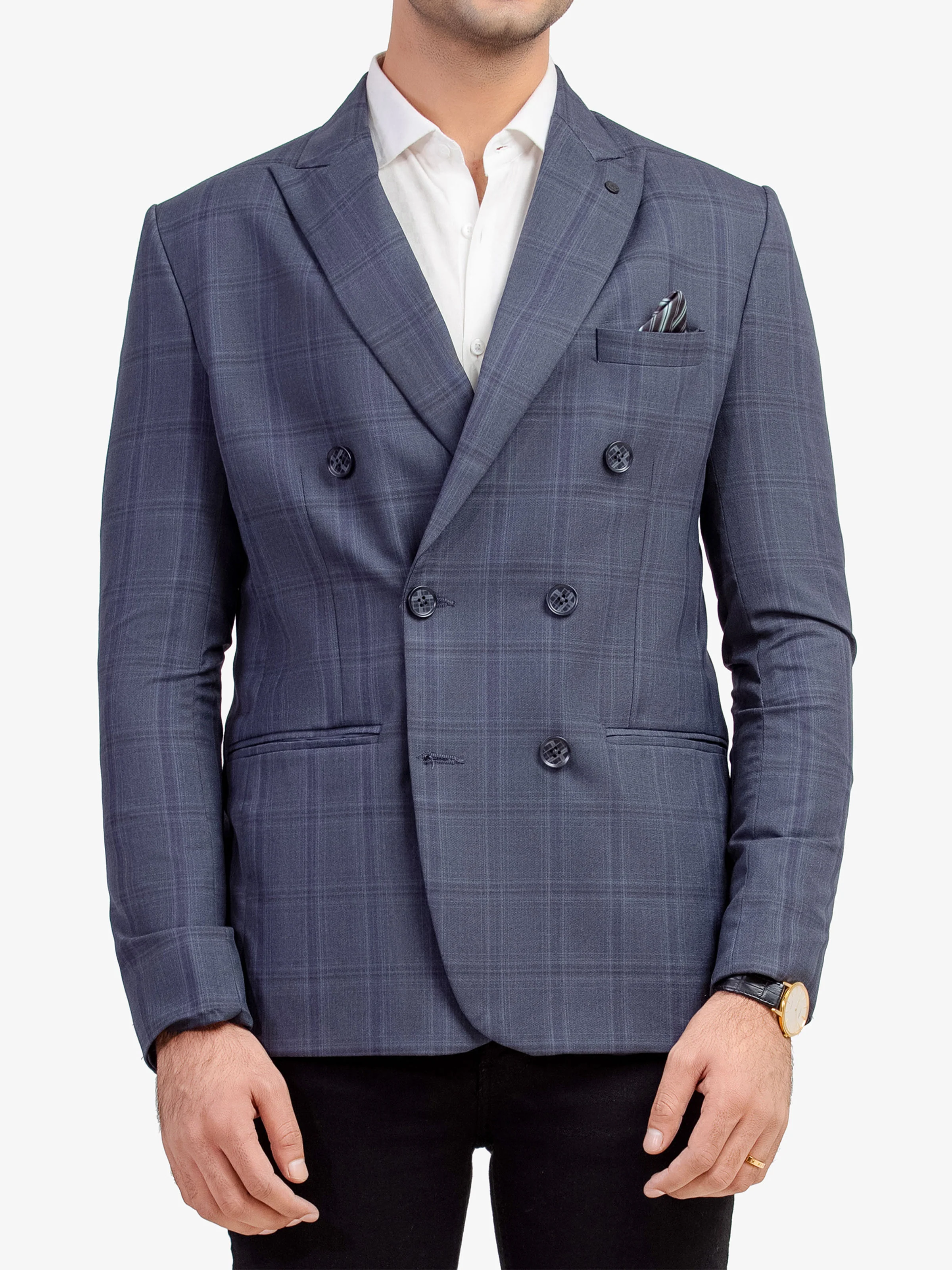 Check Blazer - EMTB5-6831 - Image 2