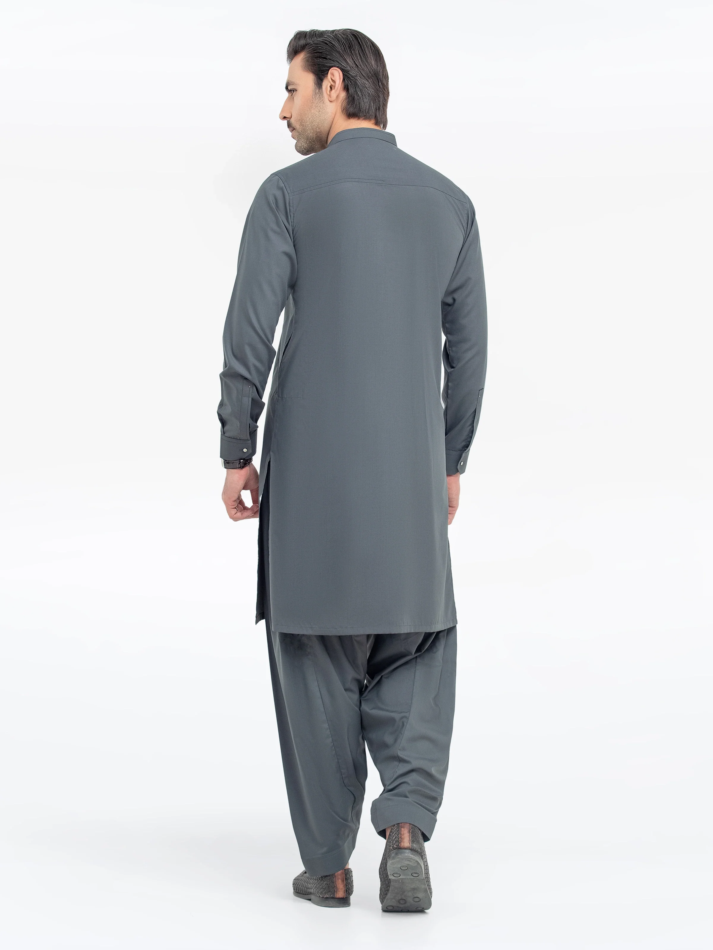 Blended Shalwar Kameez - EMTKST5-99557 - Image 5