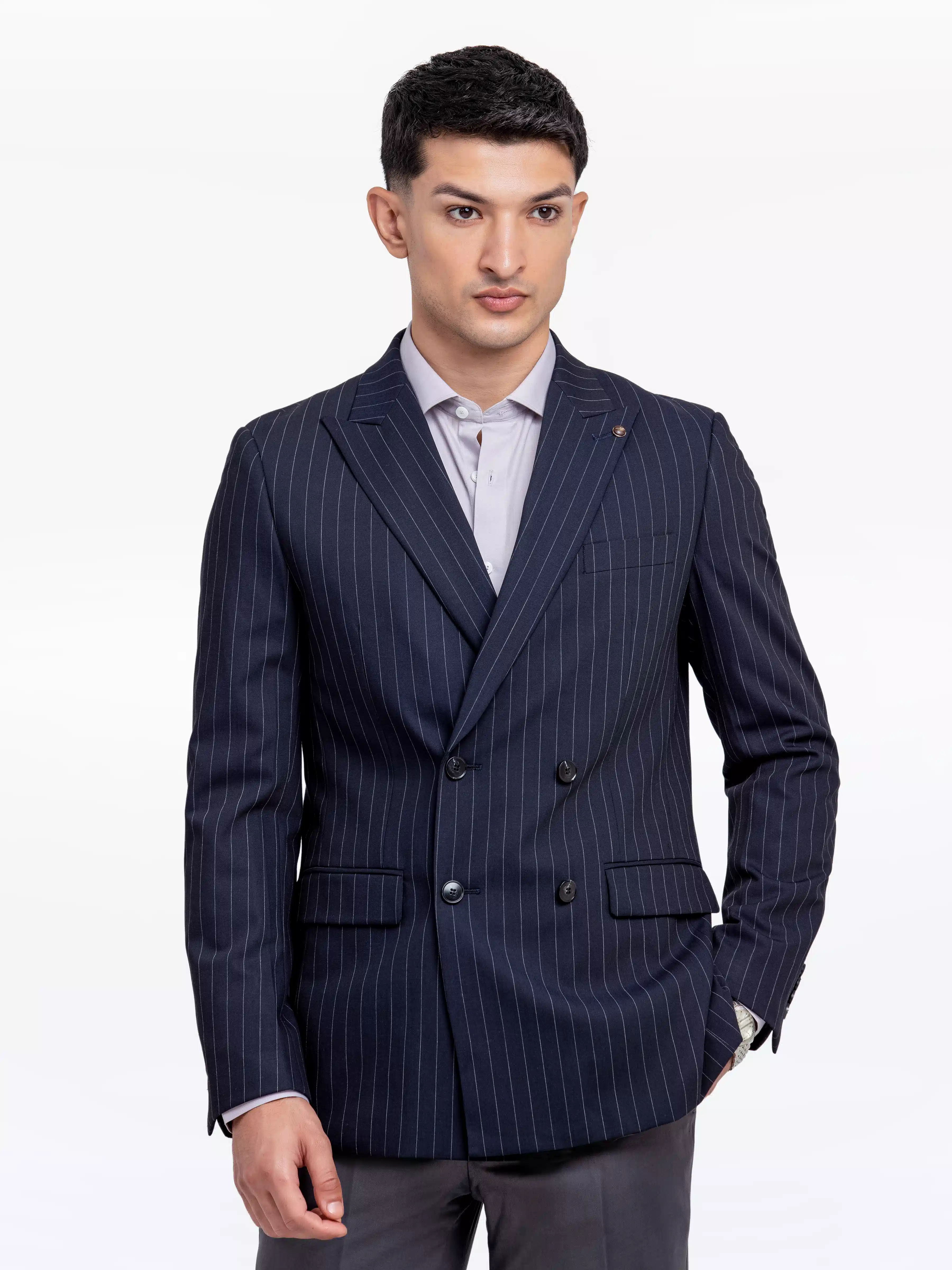 Striped Blazer - EMTB24-6876