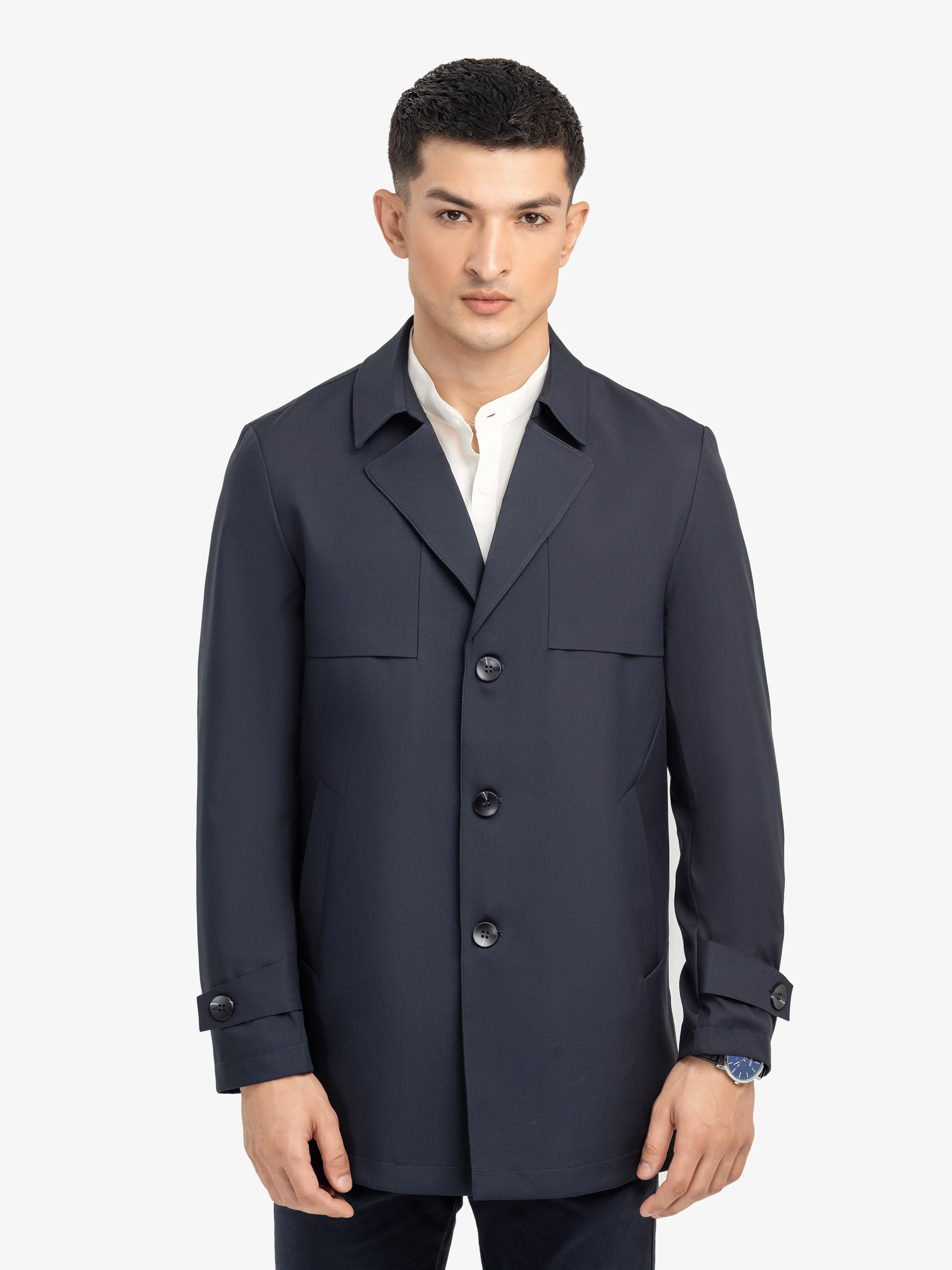 Blended Long Coat - EMTC24-005