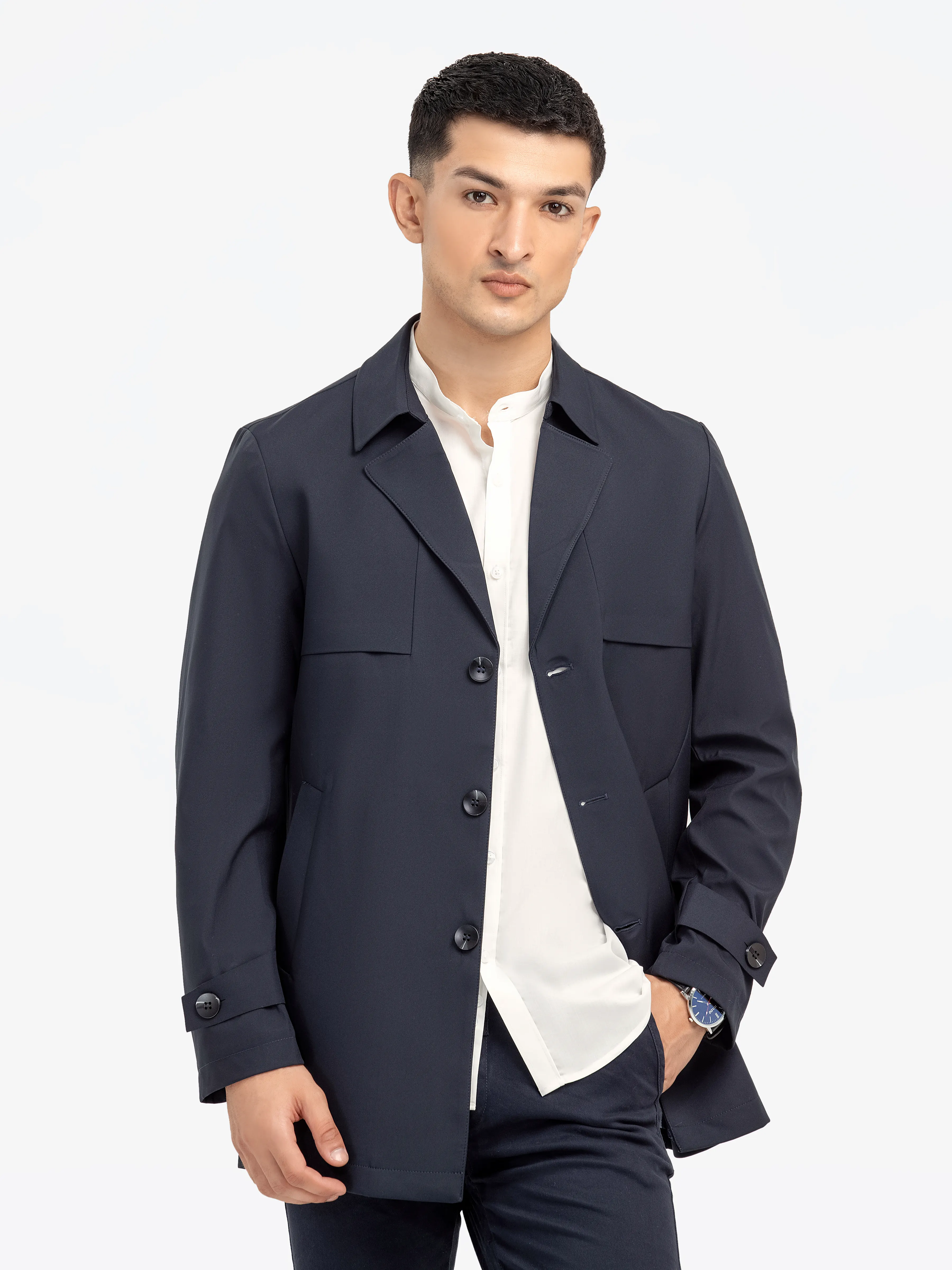 Blended Long Coat - EMTC24-005 - Image 3
