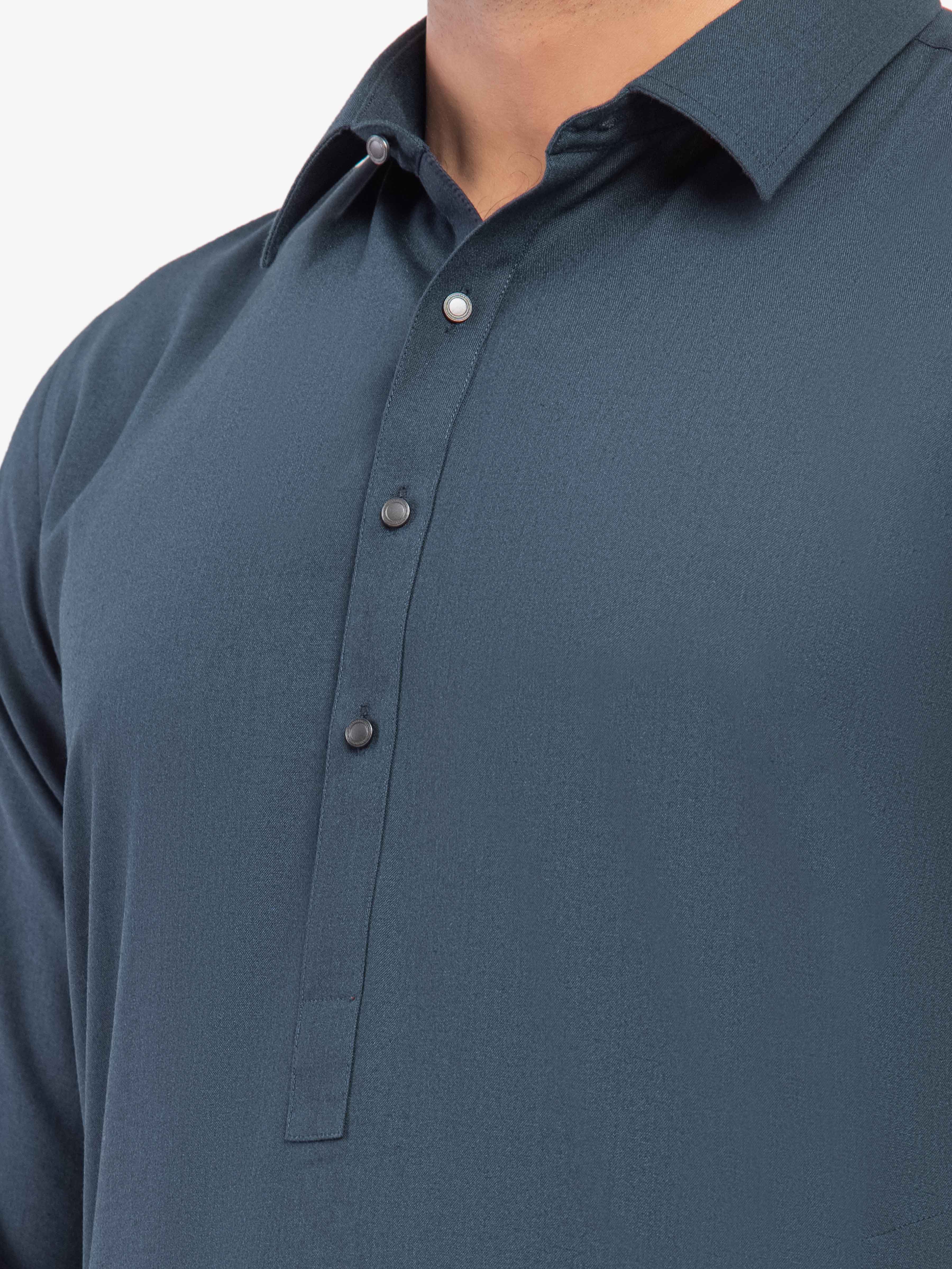 Blended Shalwar Kameez - EMTKST5-99607 - Image 3