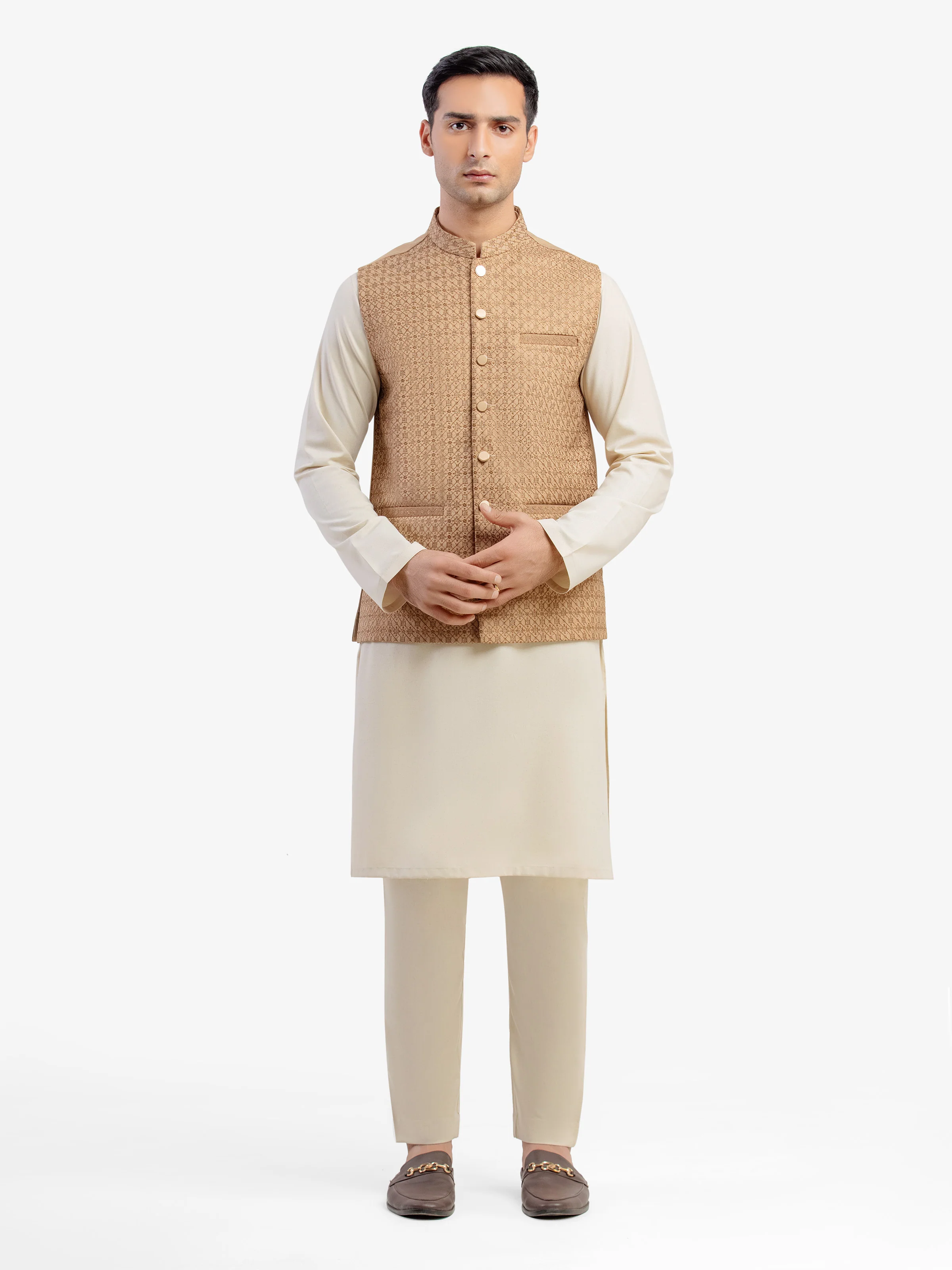Embroidered Waistcoat - EMTWC5-35966 - Image 2