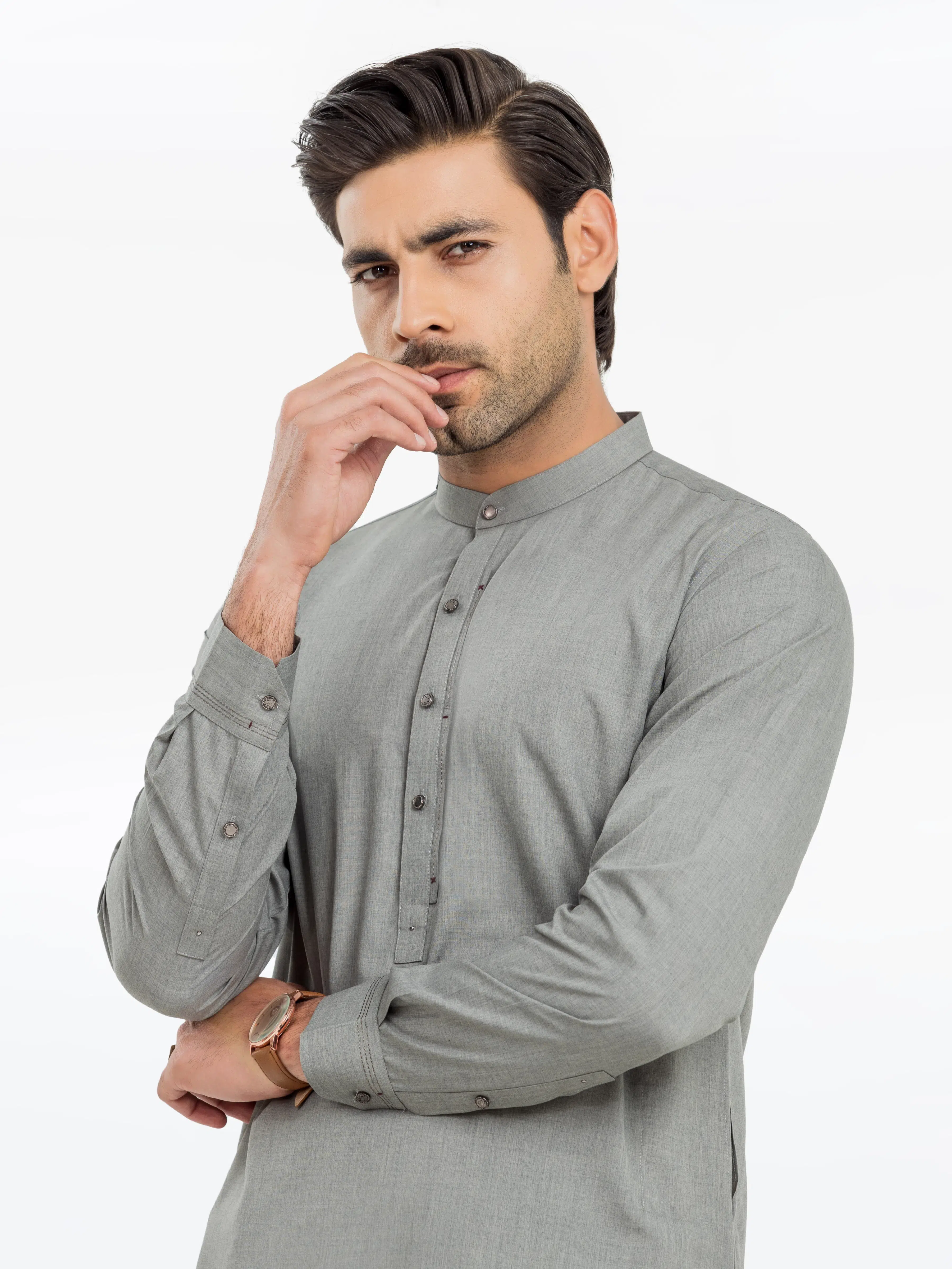 Blended Shalwar Kameez - EMTKST24S-99463 - Image 2