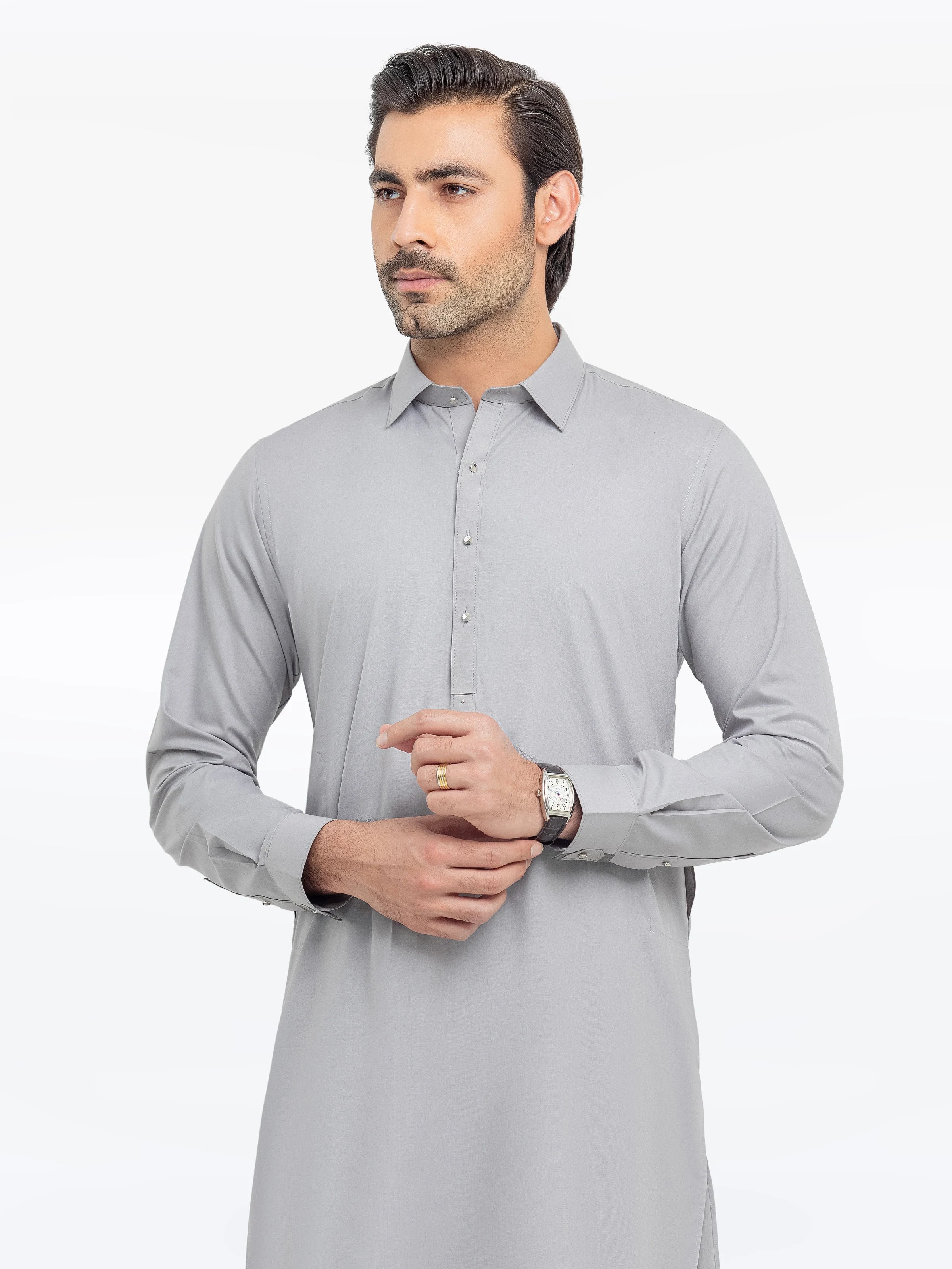 Blended Shalwar Kameez - EMTKST5-99563 - Image 2