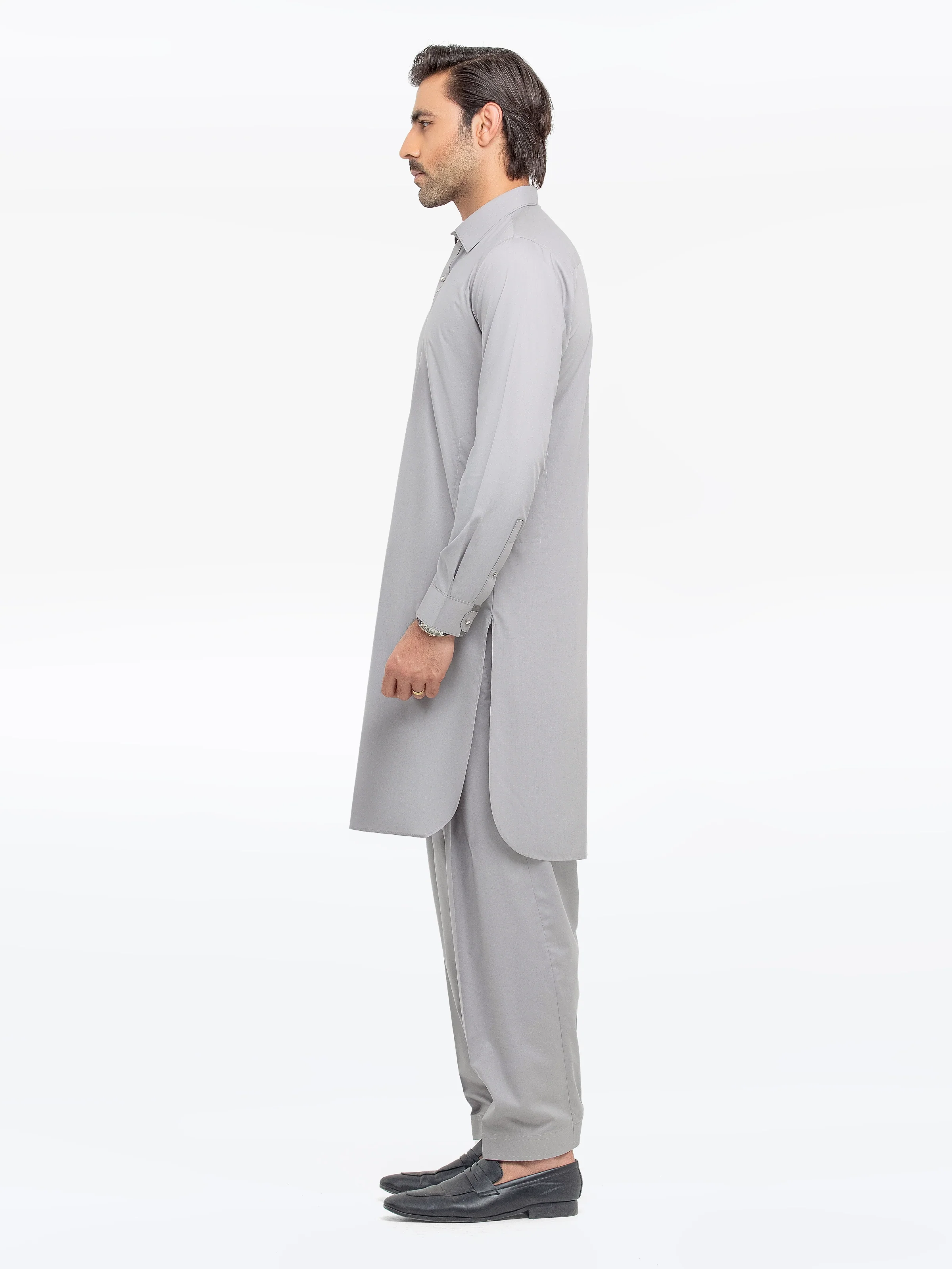 Blended Shalwar Kameez - EMTKST5-99563 - Image 4