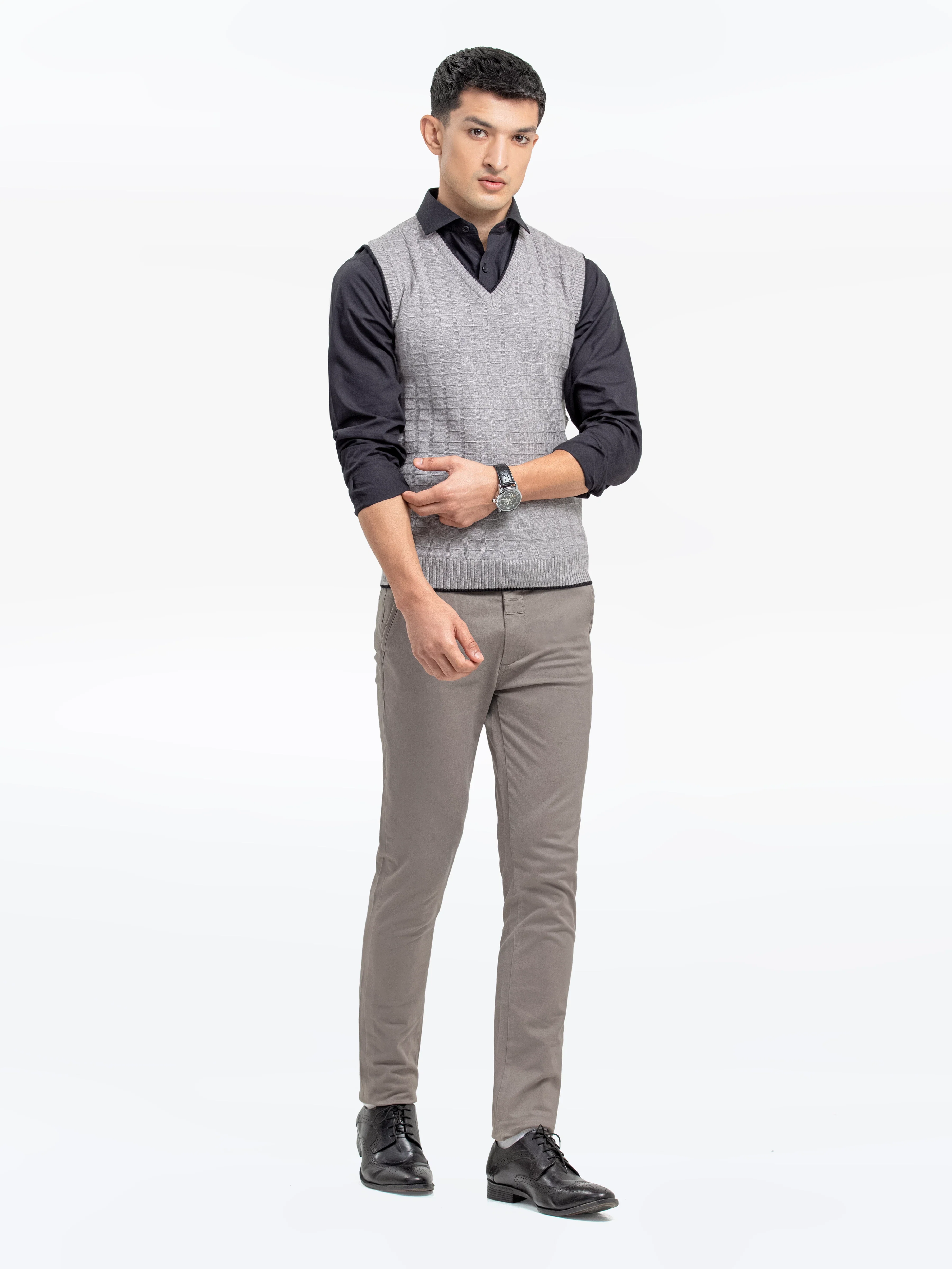 Sleeveless Sweater - EMTSWT24-007 - Image 2