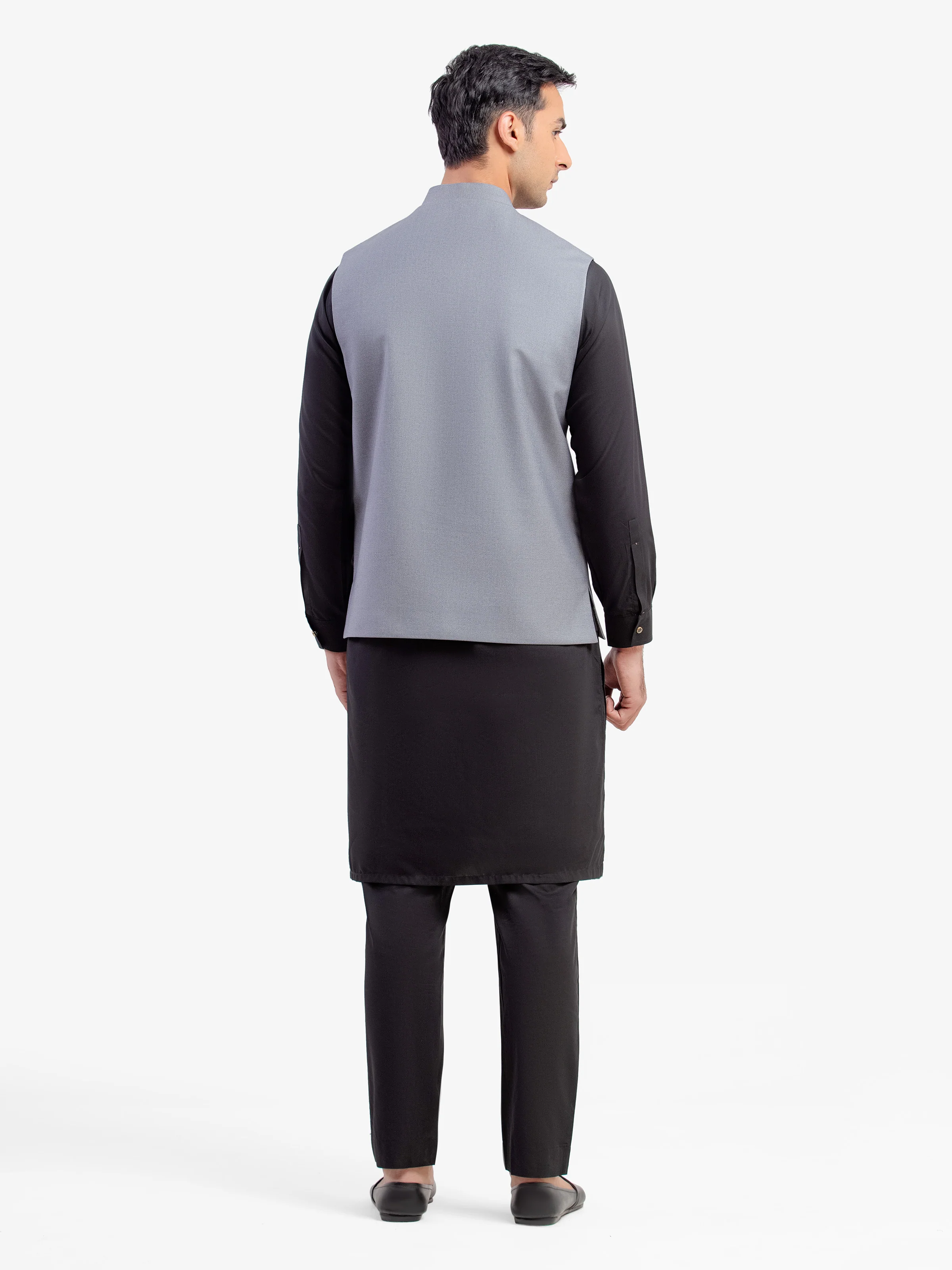 Plain Waistcoat - EMTWCP5-35990 - Image 5