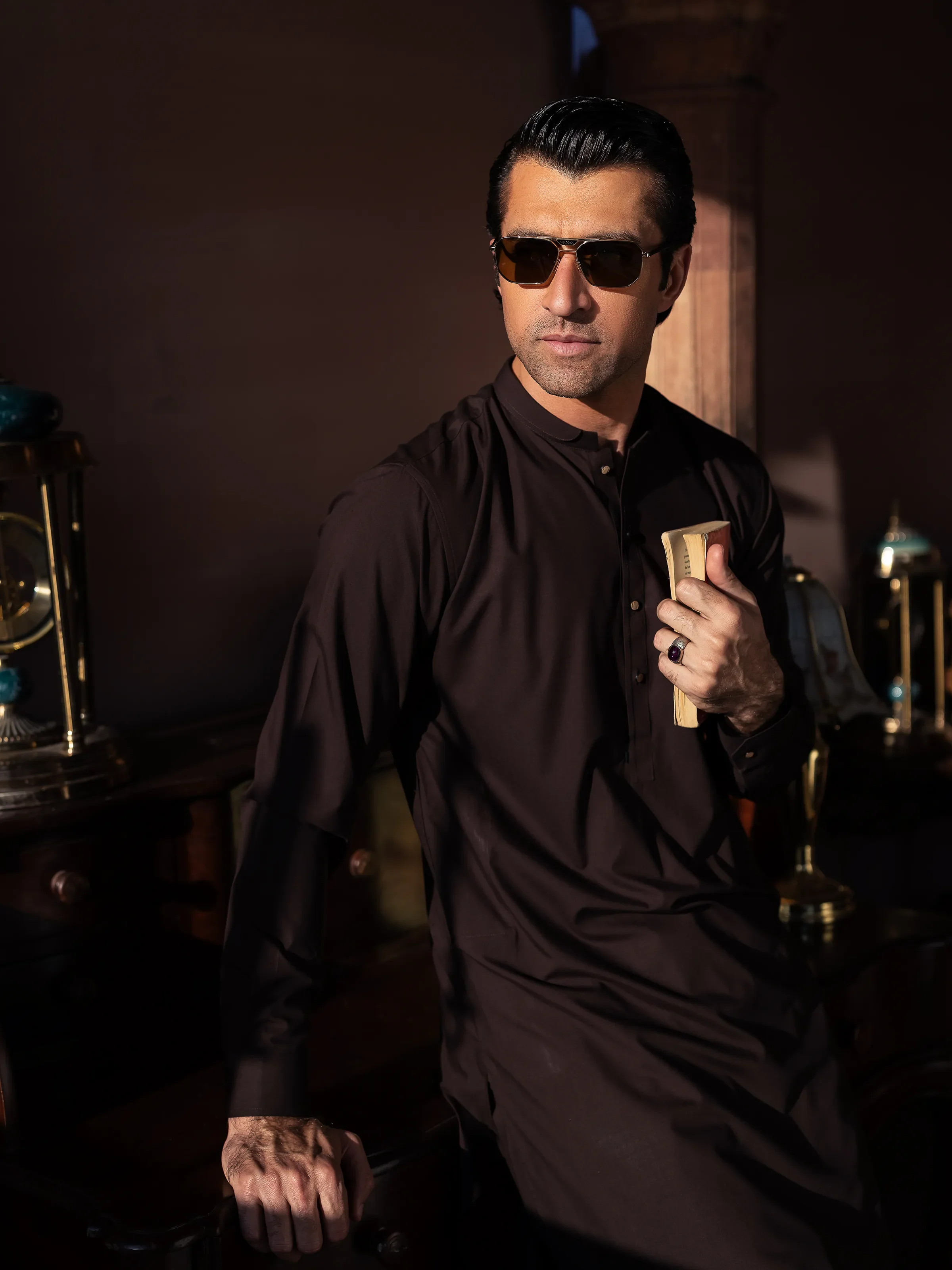 Blended Shalwar Kameez - EMTKST5-99550 - Image 3