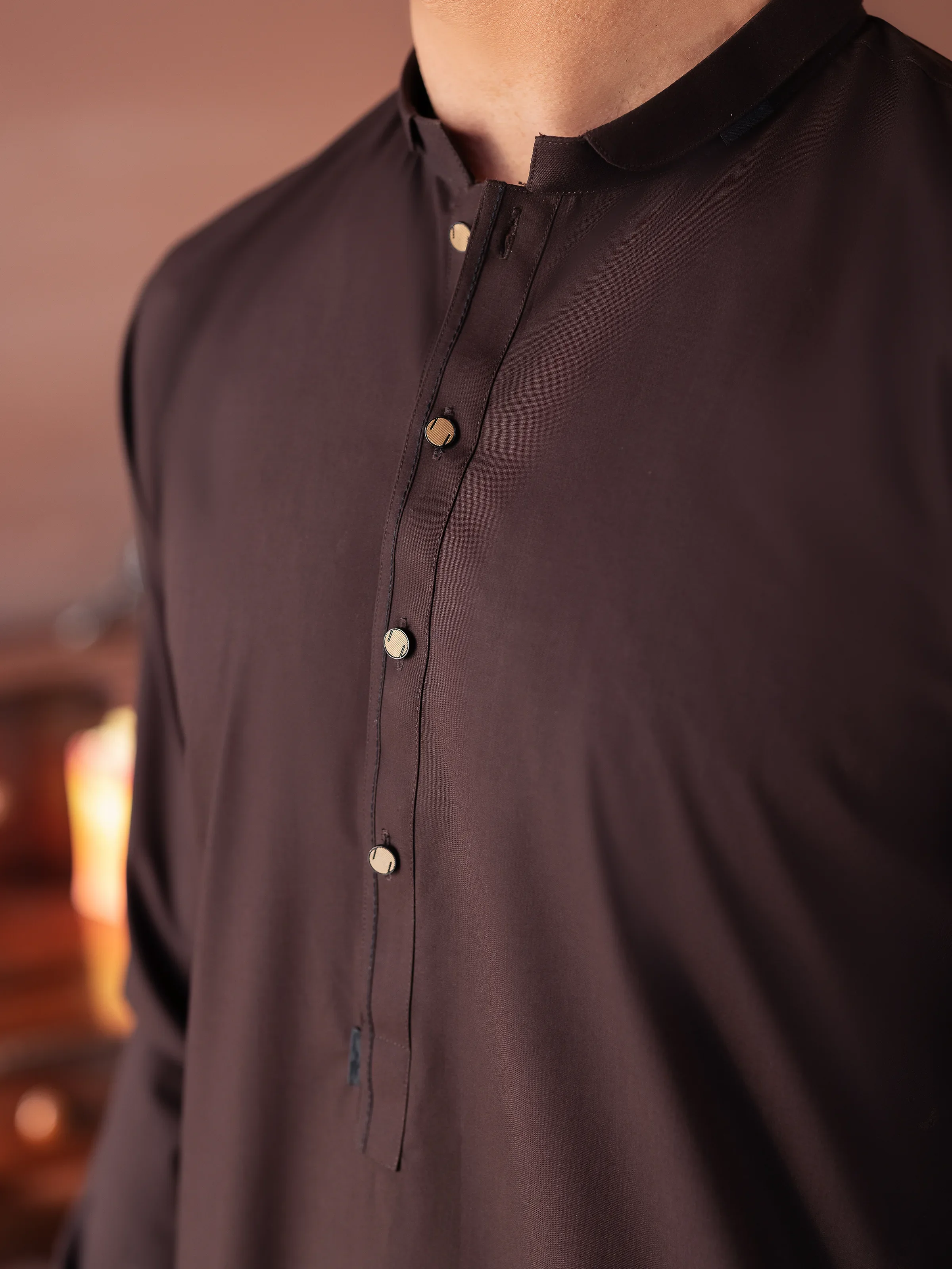 Blended Shalwar Kameez - EMTKST5-99550 - Image 4