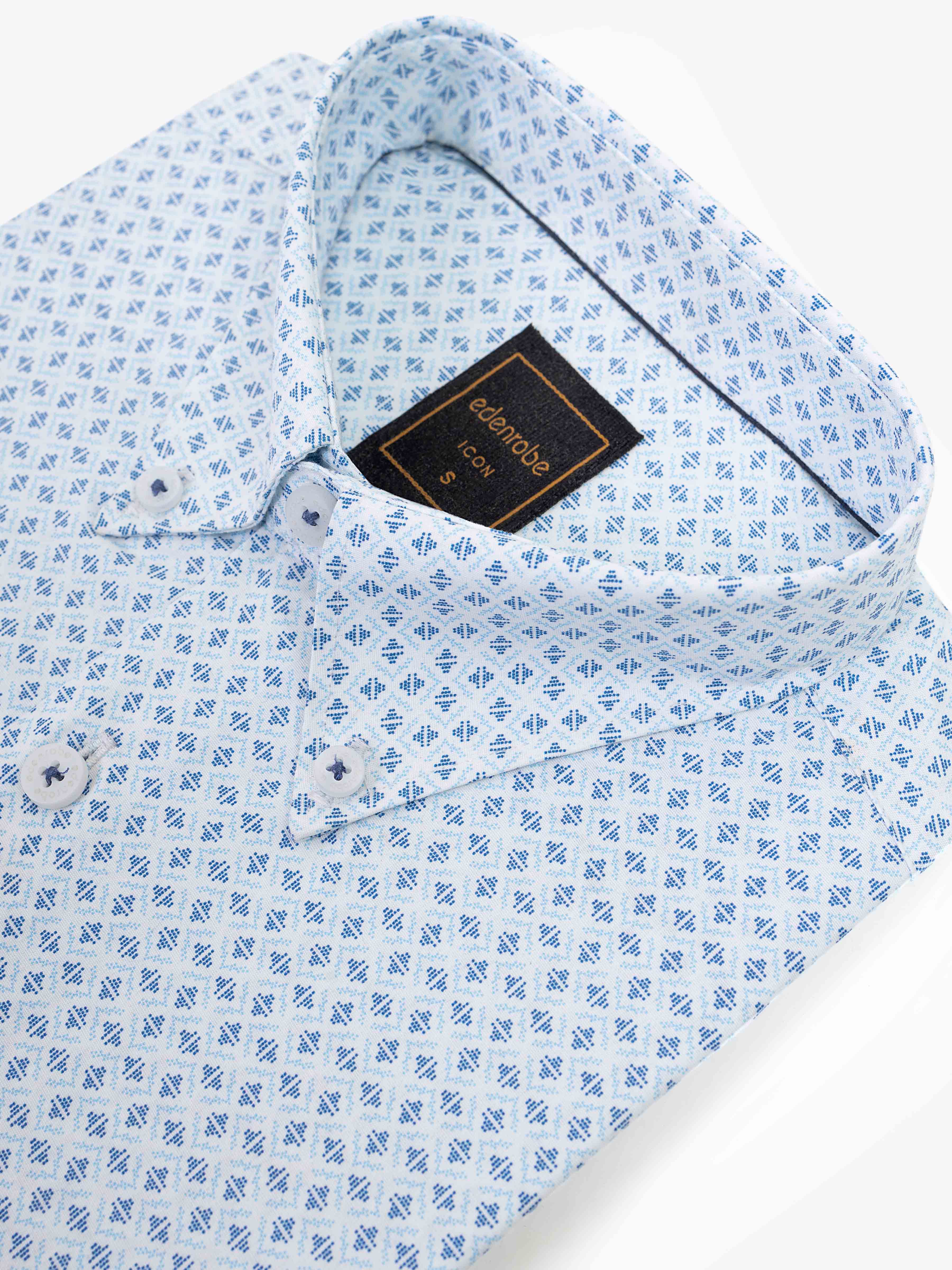 Icon Textured Shirt - EMTSI5-50746 - Image 4