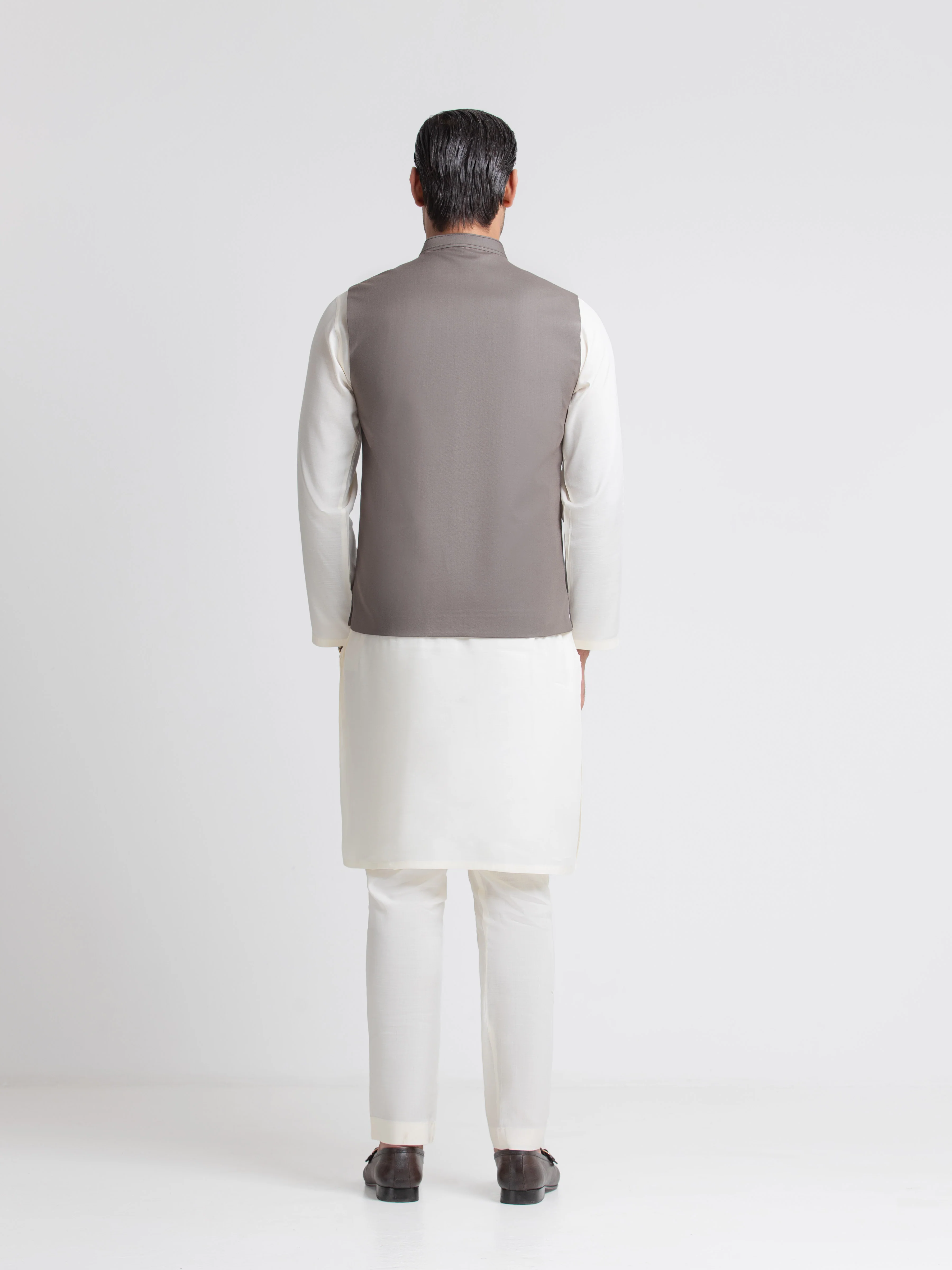 Plain Waistcoat - EMTWCP6-36005 - Image 5