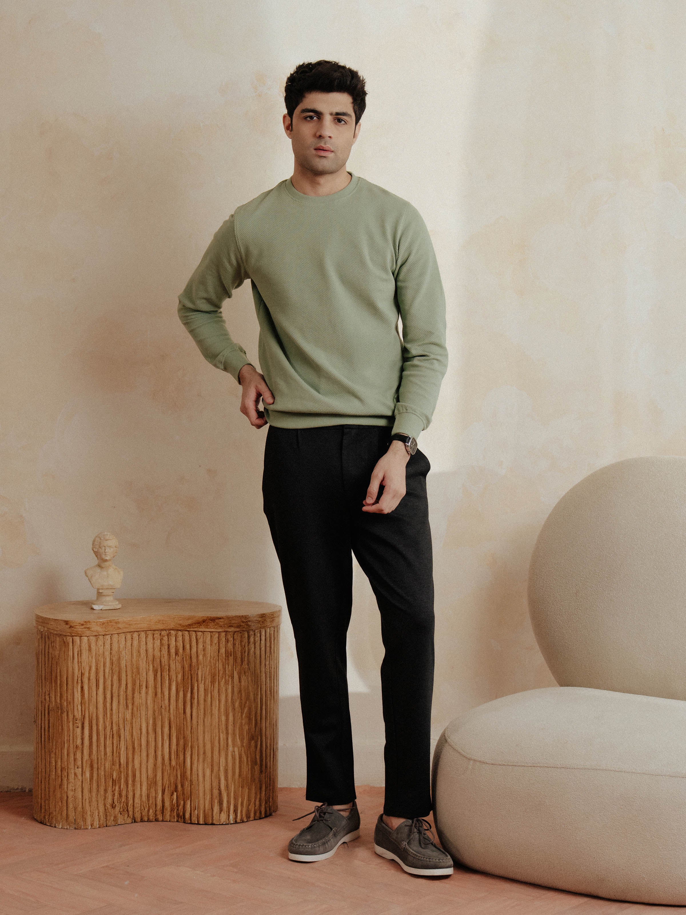 Crew Neck Sweatshirt - EMTSS5-008 - Image 2