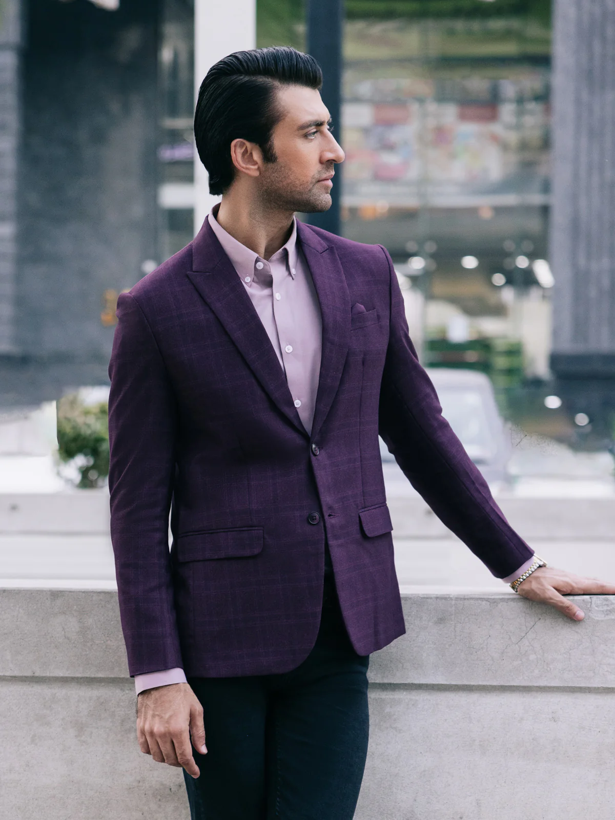 Check Blazer - EMTB22-6832 - Image 3