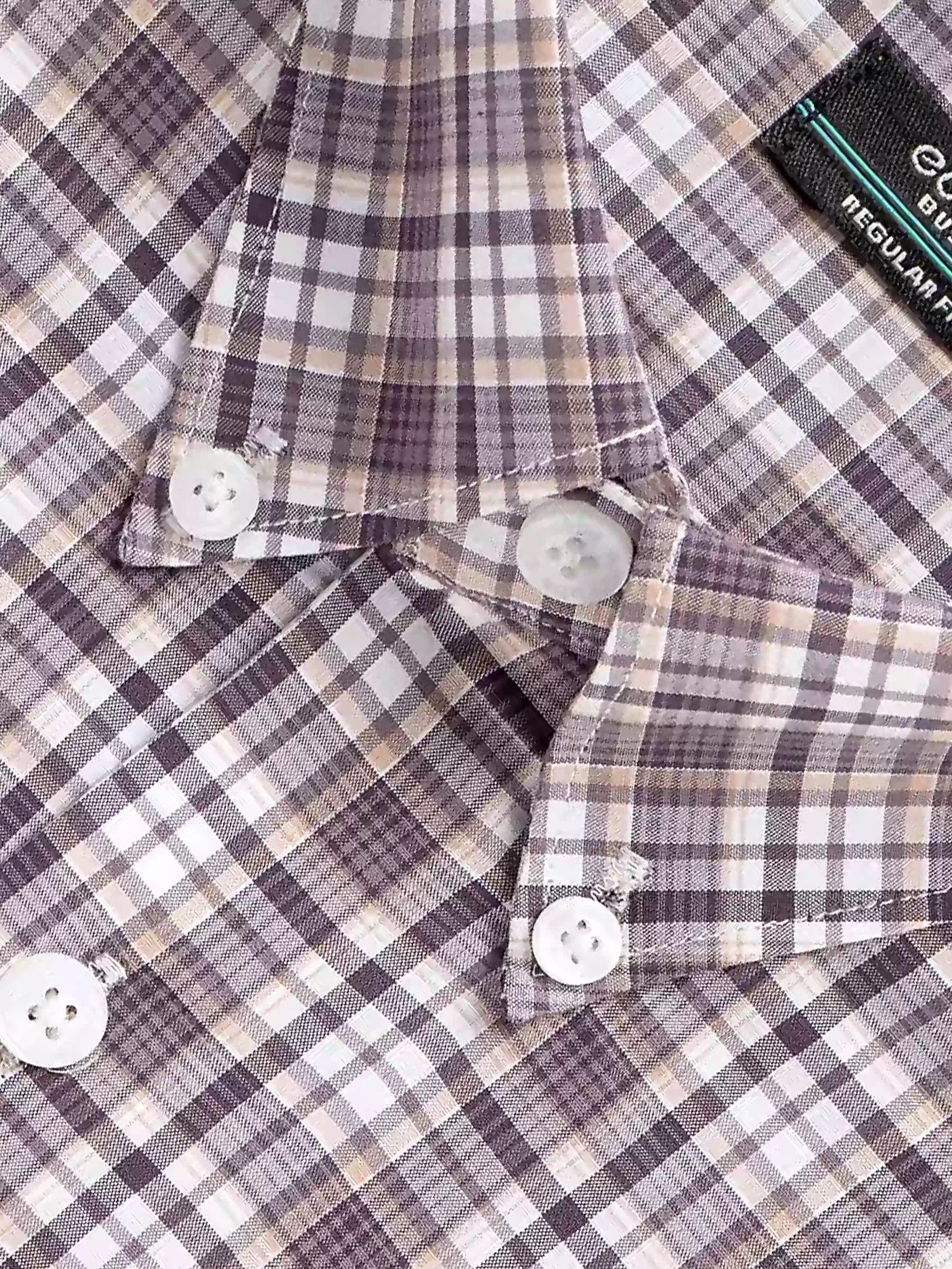 Business Check Shirt - EMTSB6-191 - Image 3