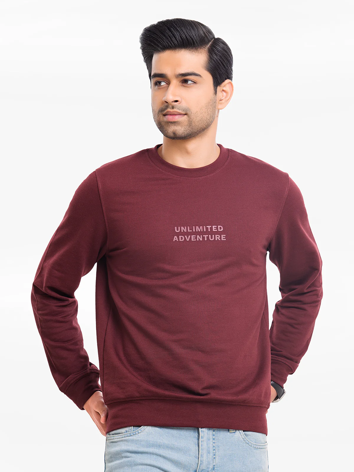 Crew Neck Sweatshirt - EMTSS23-010 - Image 2